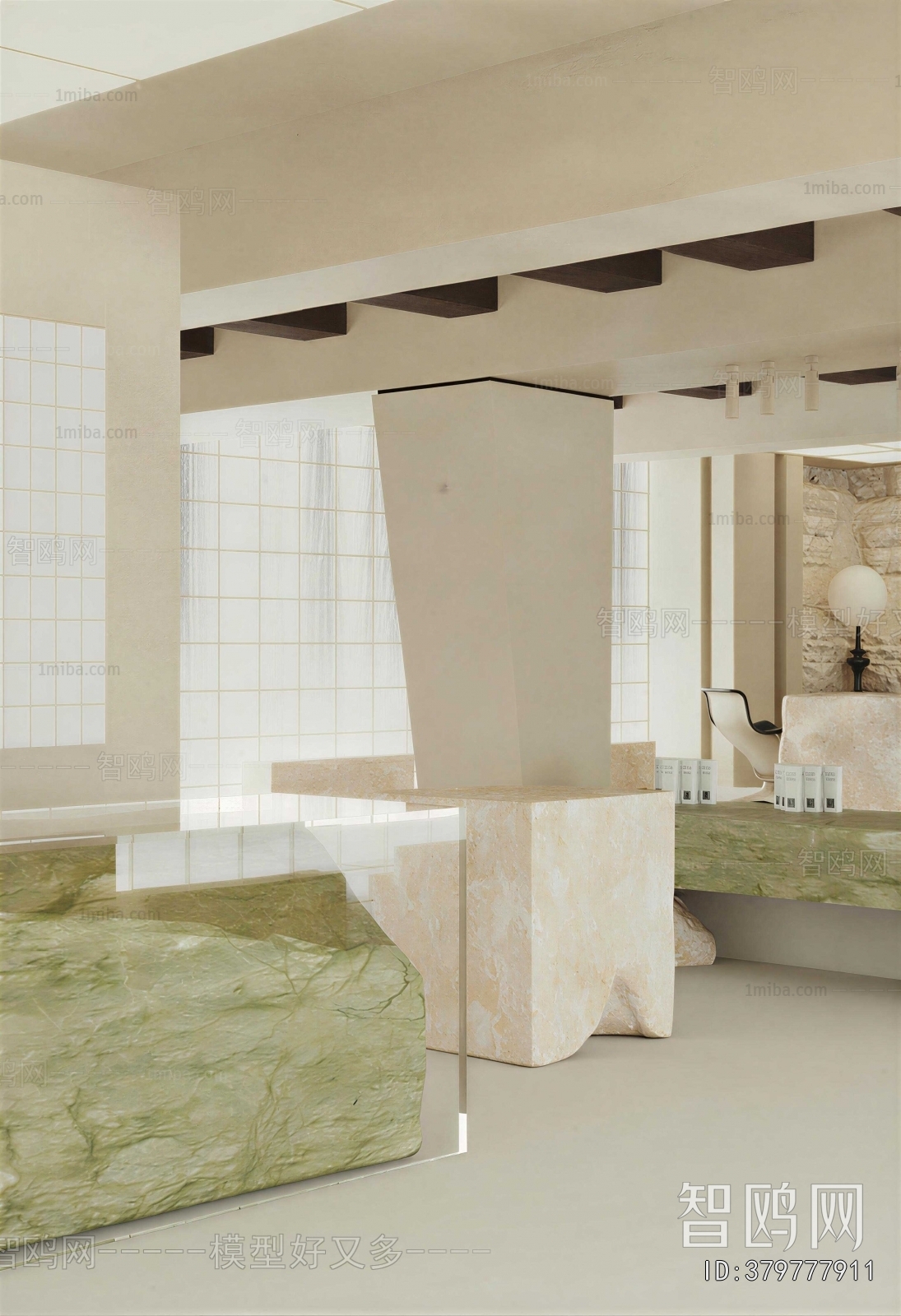 Wabi-sabi Style Beauty Salon