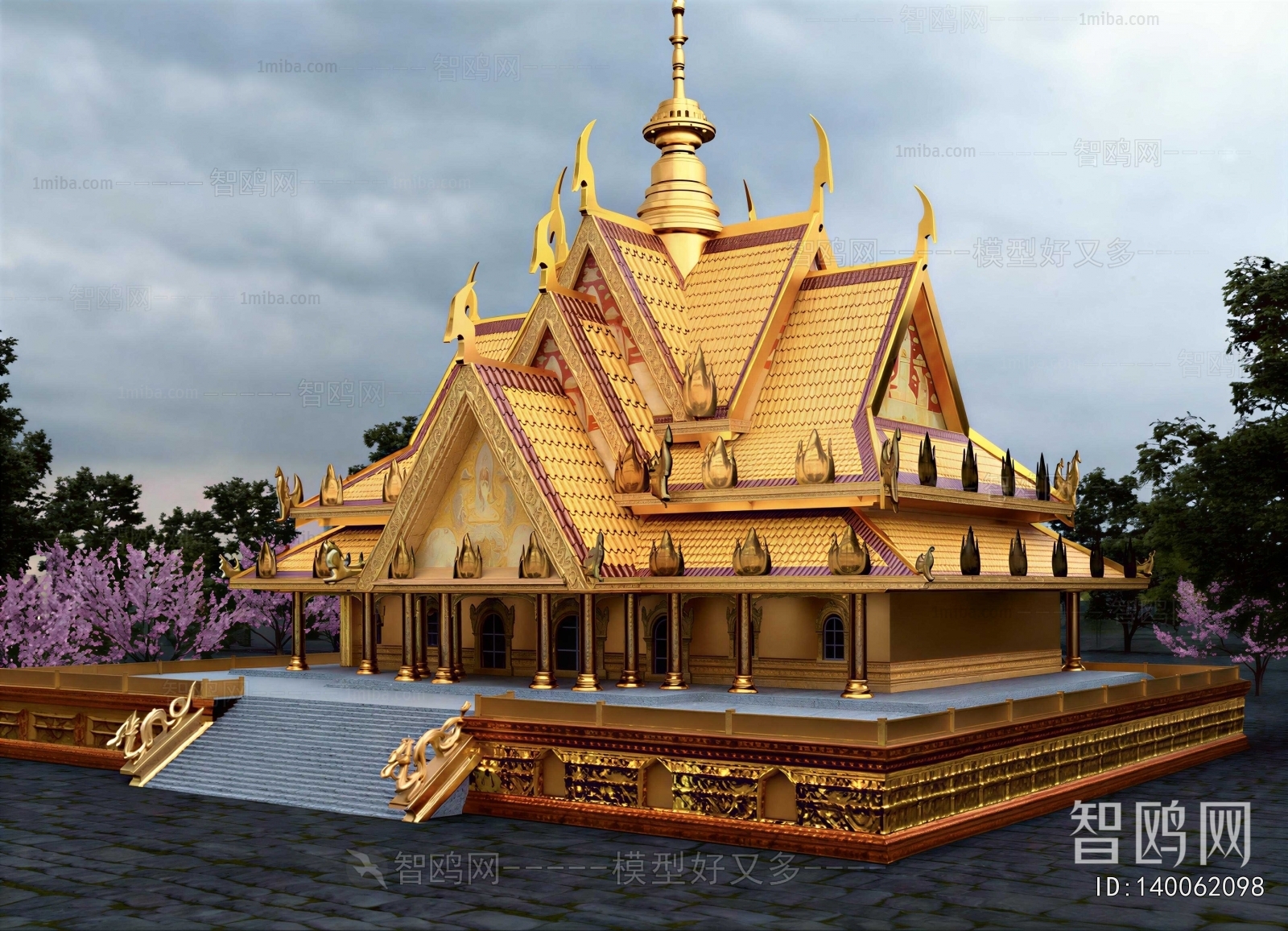 Southeast Asian Style Building Appearance