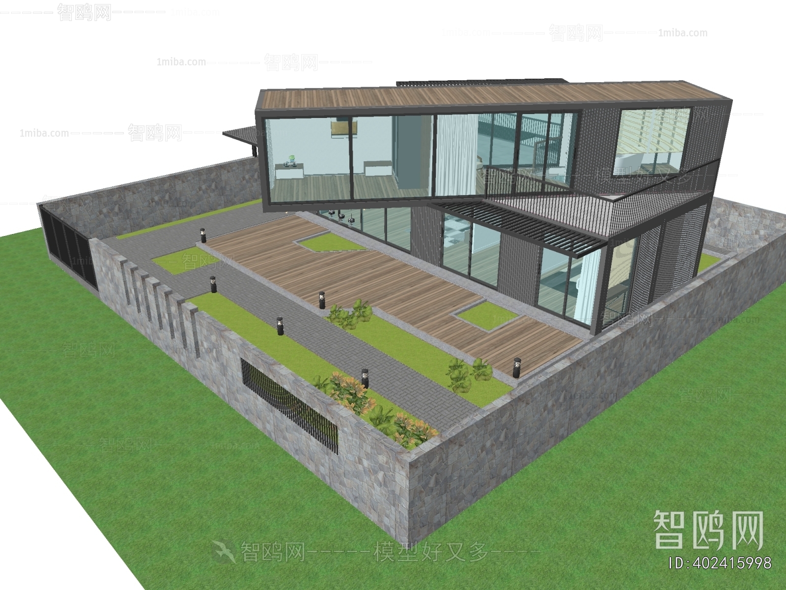 Modern Appearance Of Commercial Building