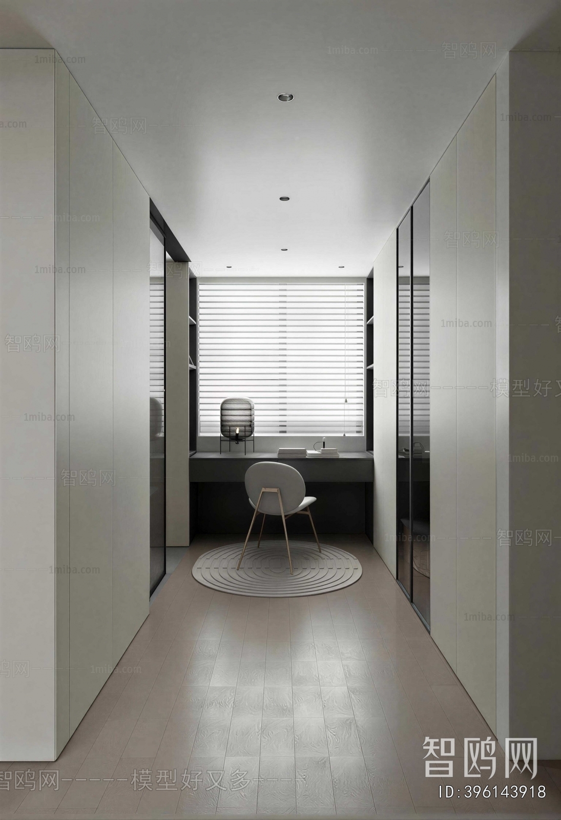 Modern Clothes Storage Area