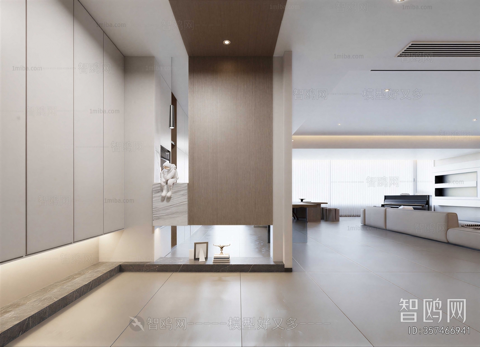 Modern Hallway