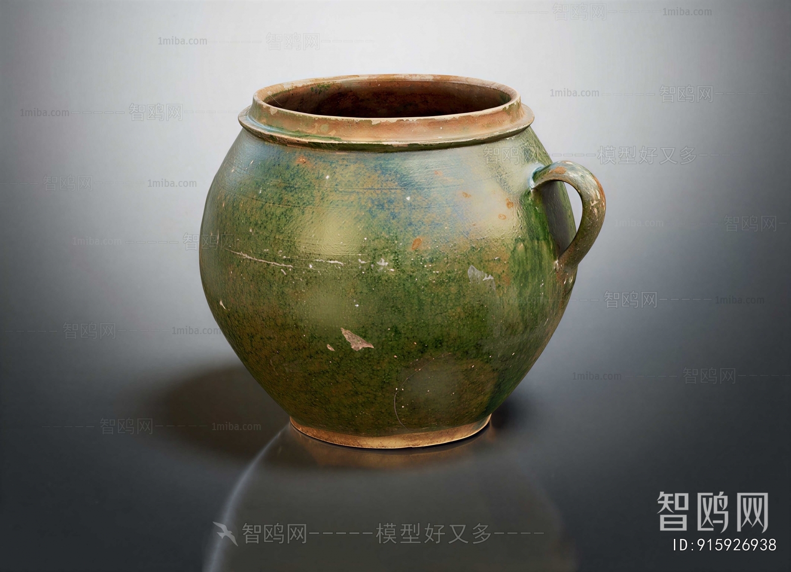 Retro Style Clay Pot
