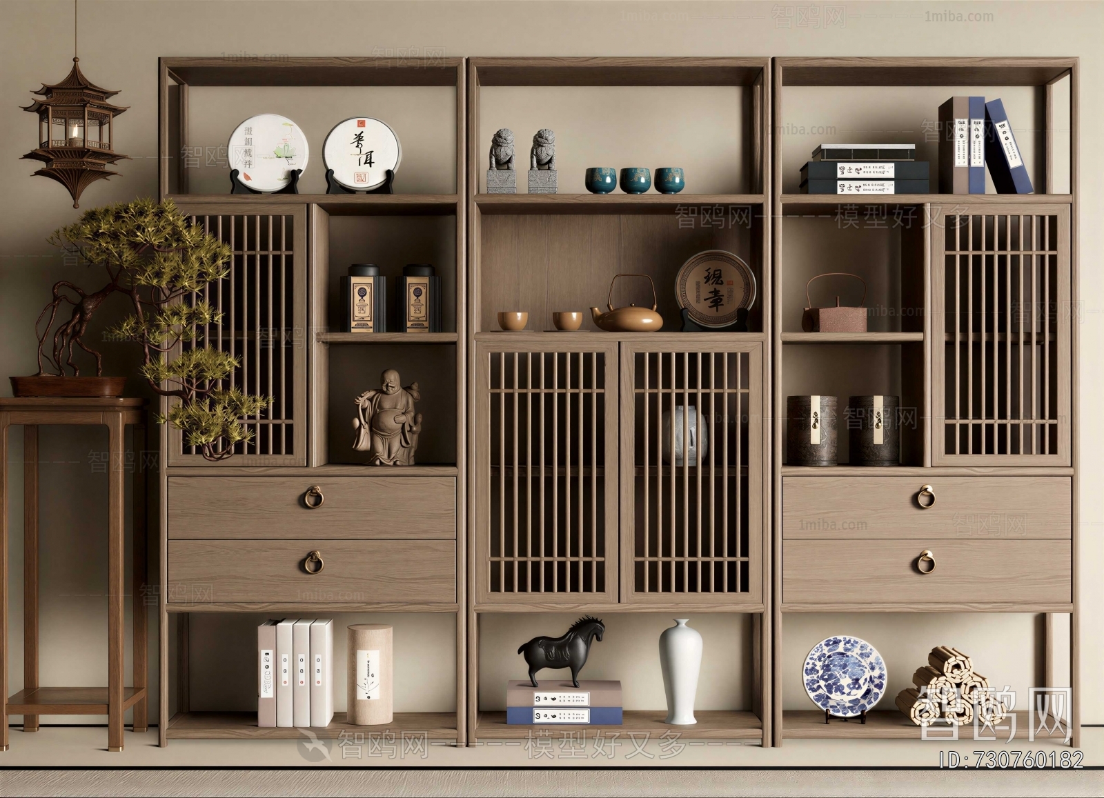 New Chinese Style Antique Rack