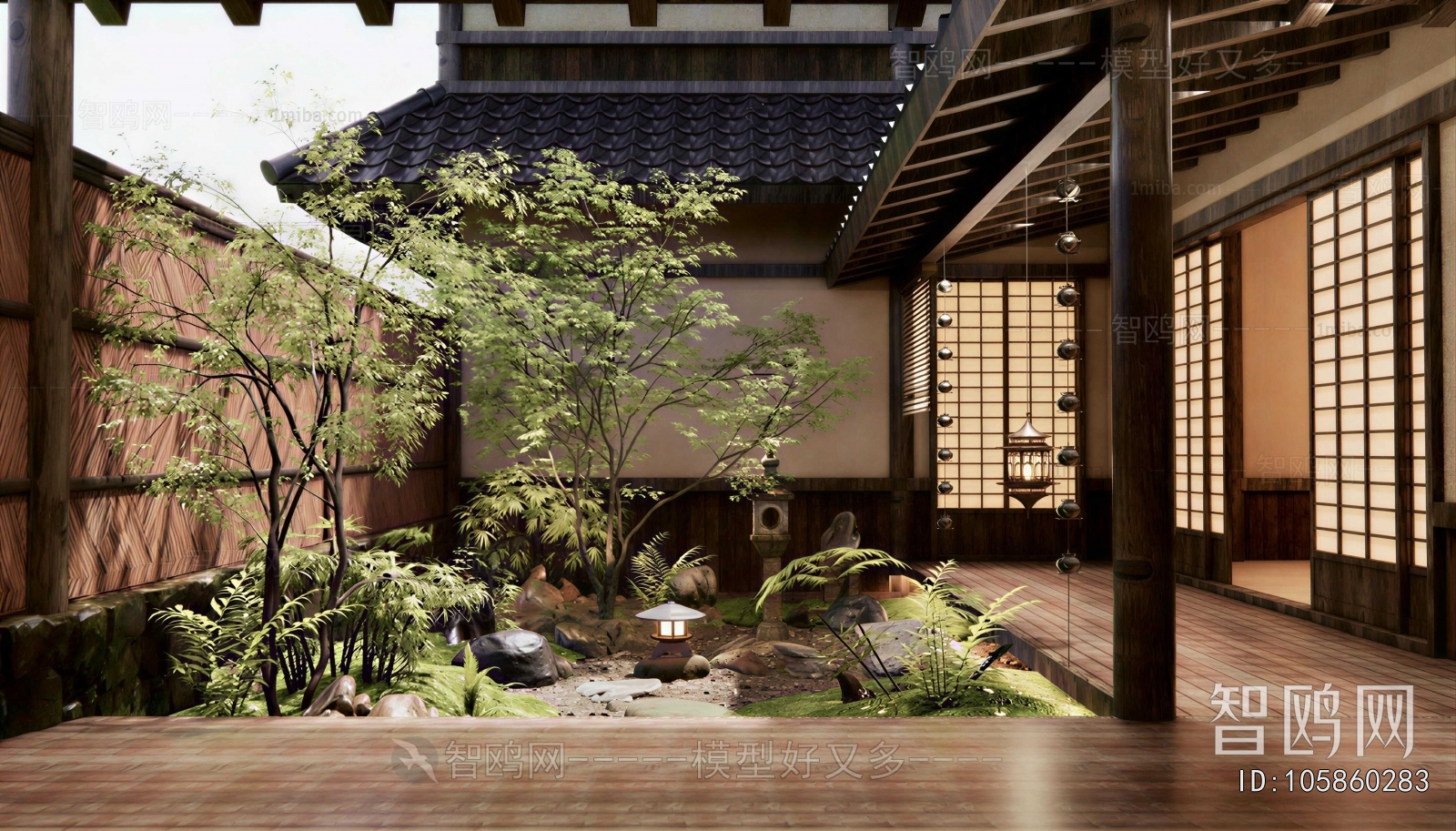 Japanese Style Courtyard/landscape