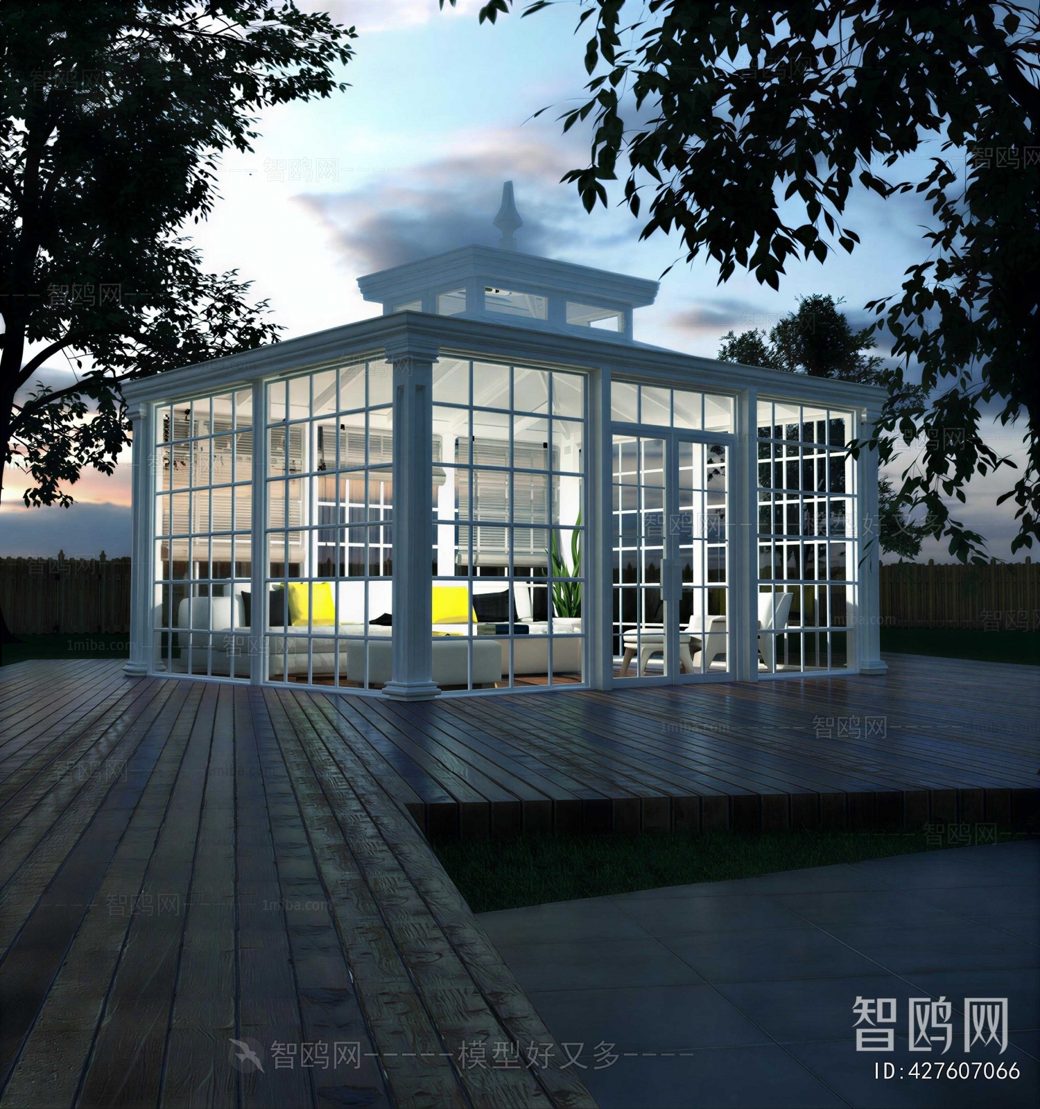 European Style Glass Sunshine Room
