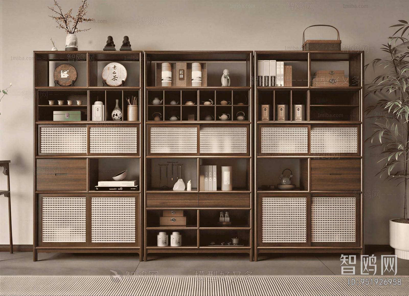 New Chinese Style Antique Rack