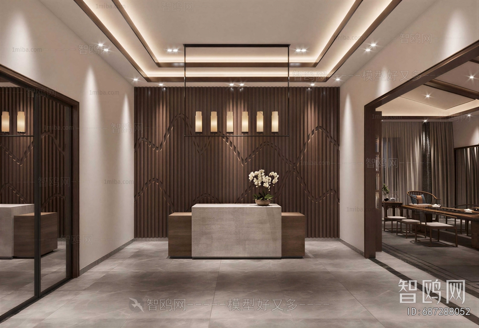 New Chinese Style Teahouse Tea House