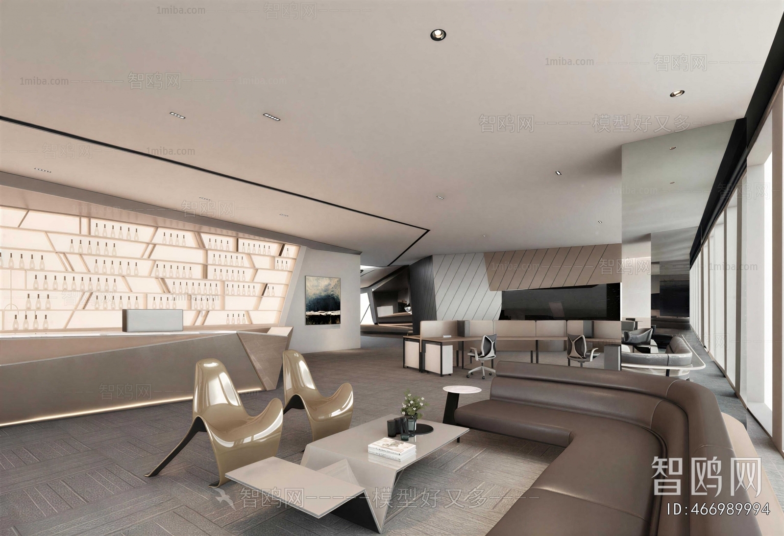 Modern Reception Room