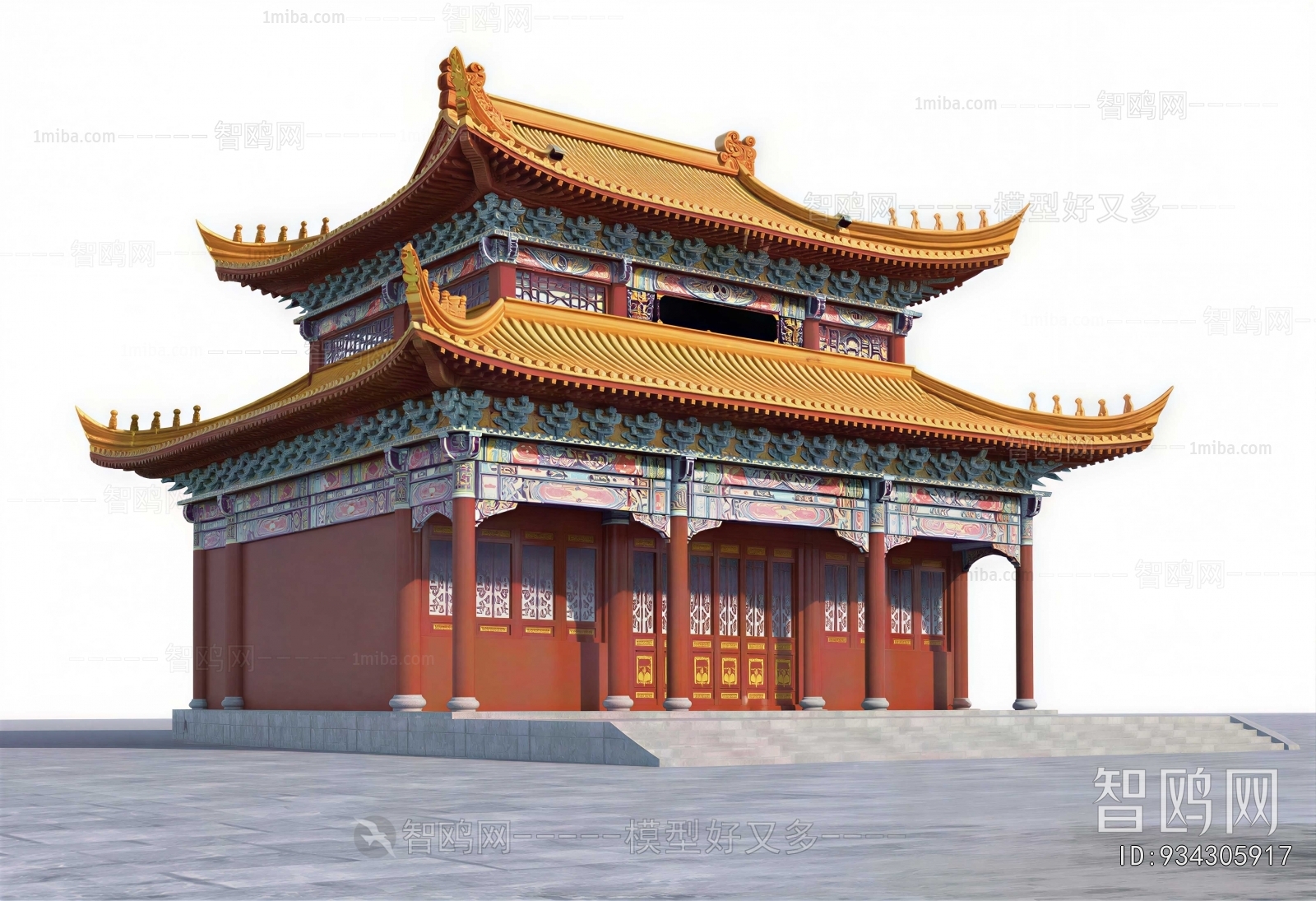 Chinese Style Ancient Architectural Buildings