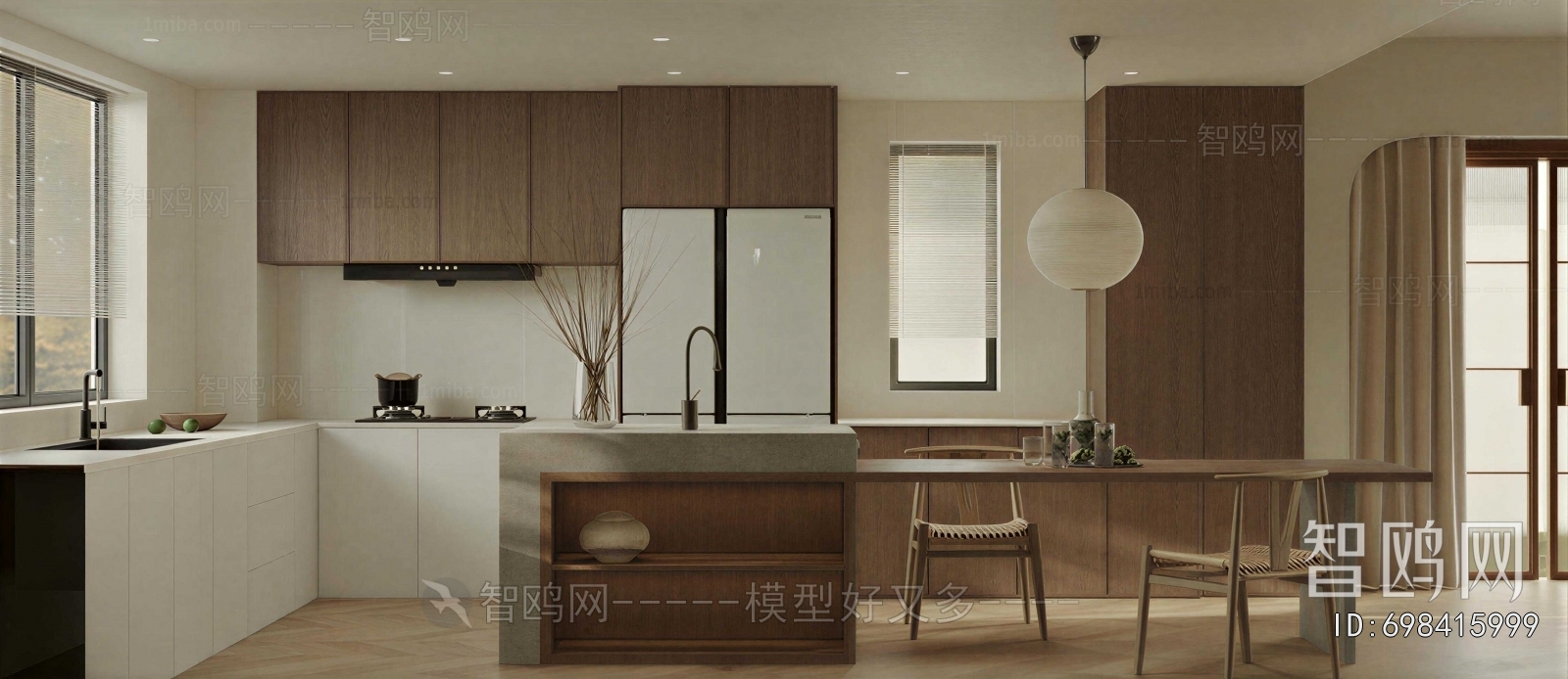 Modern Open Kitchen