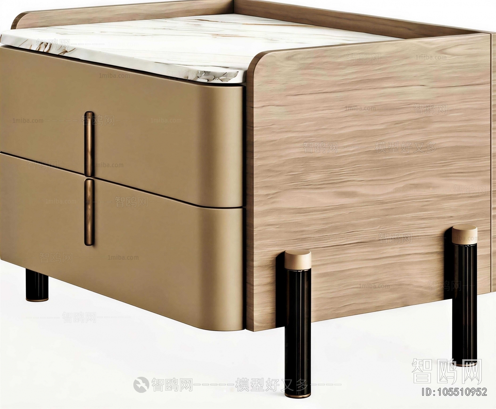 Modern Bedside Cupboard