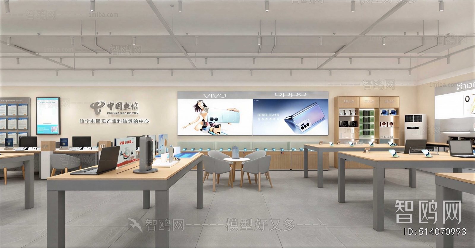 Modern Mobile Phone Store