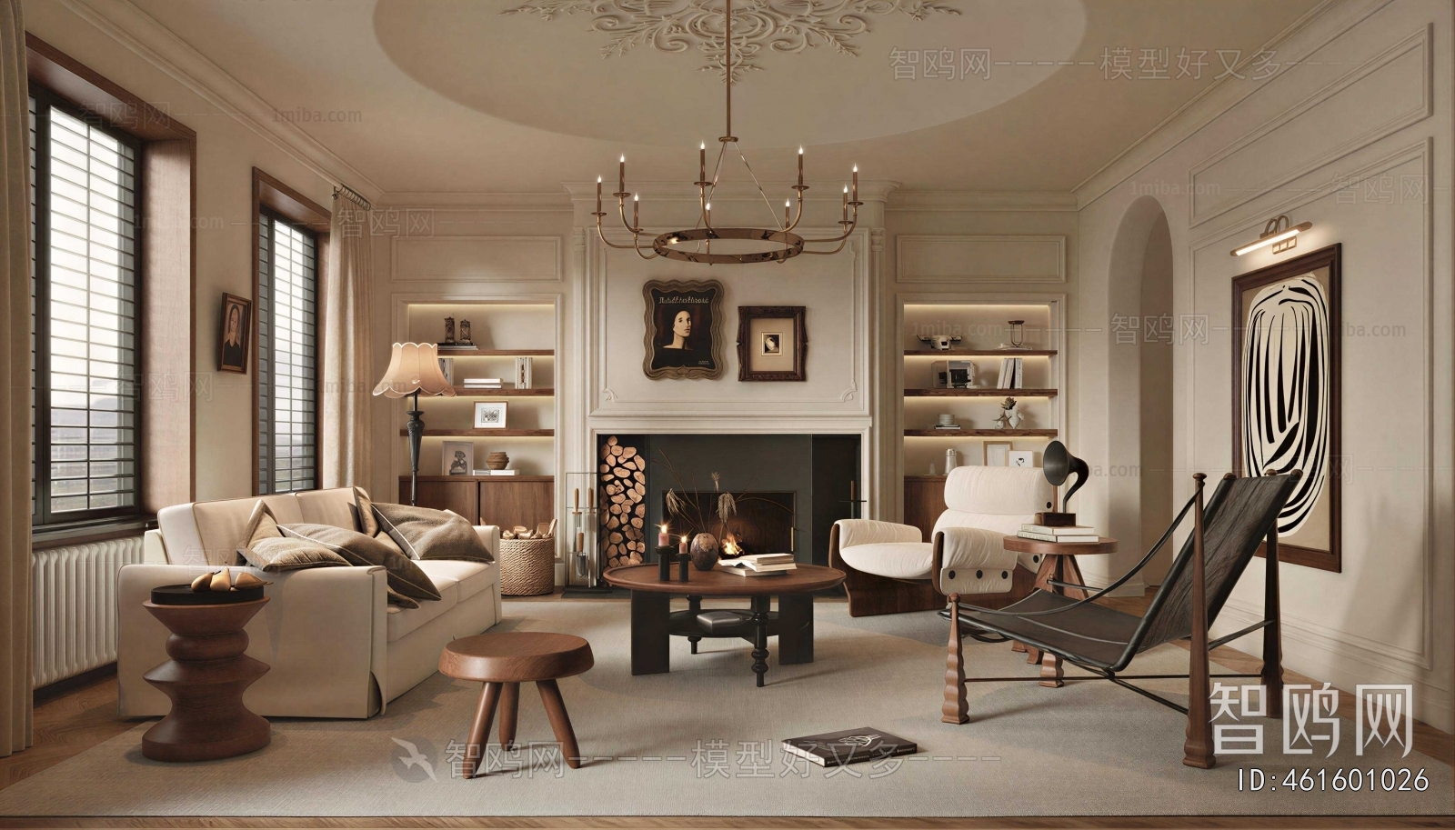 French Style A Living Room