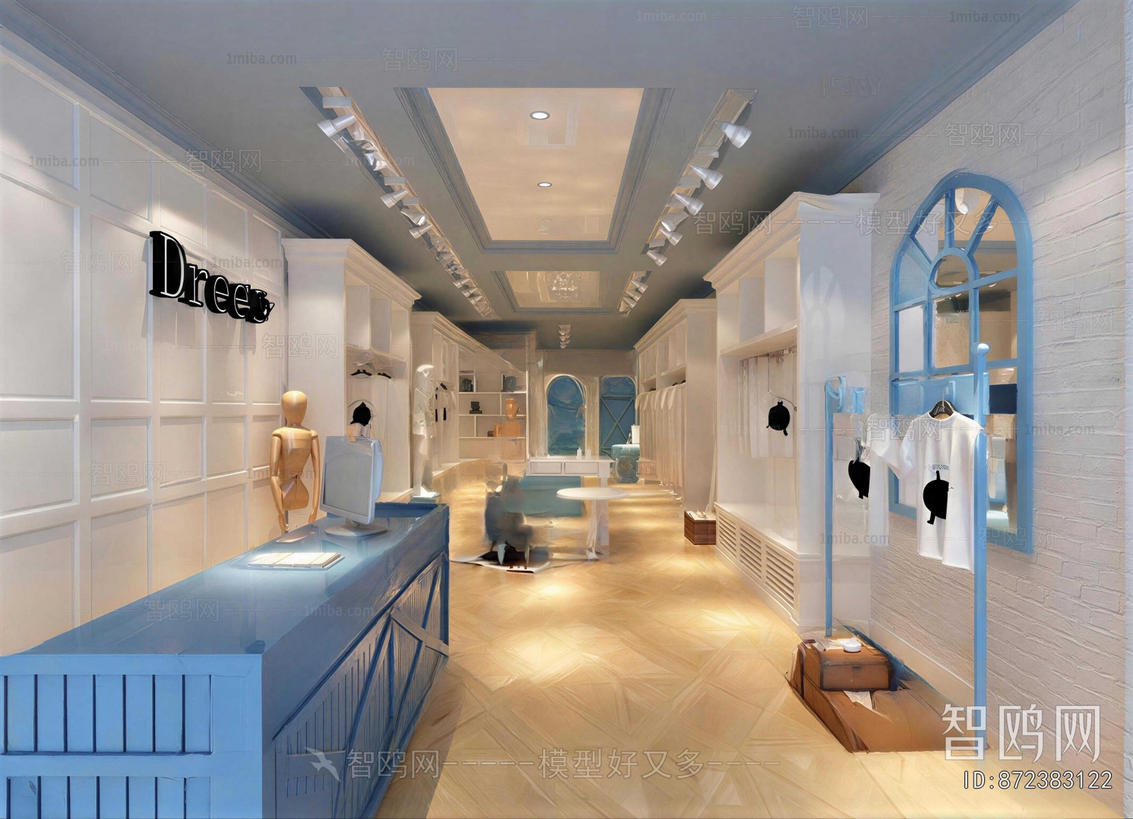 Modern Clothing Store