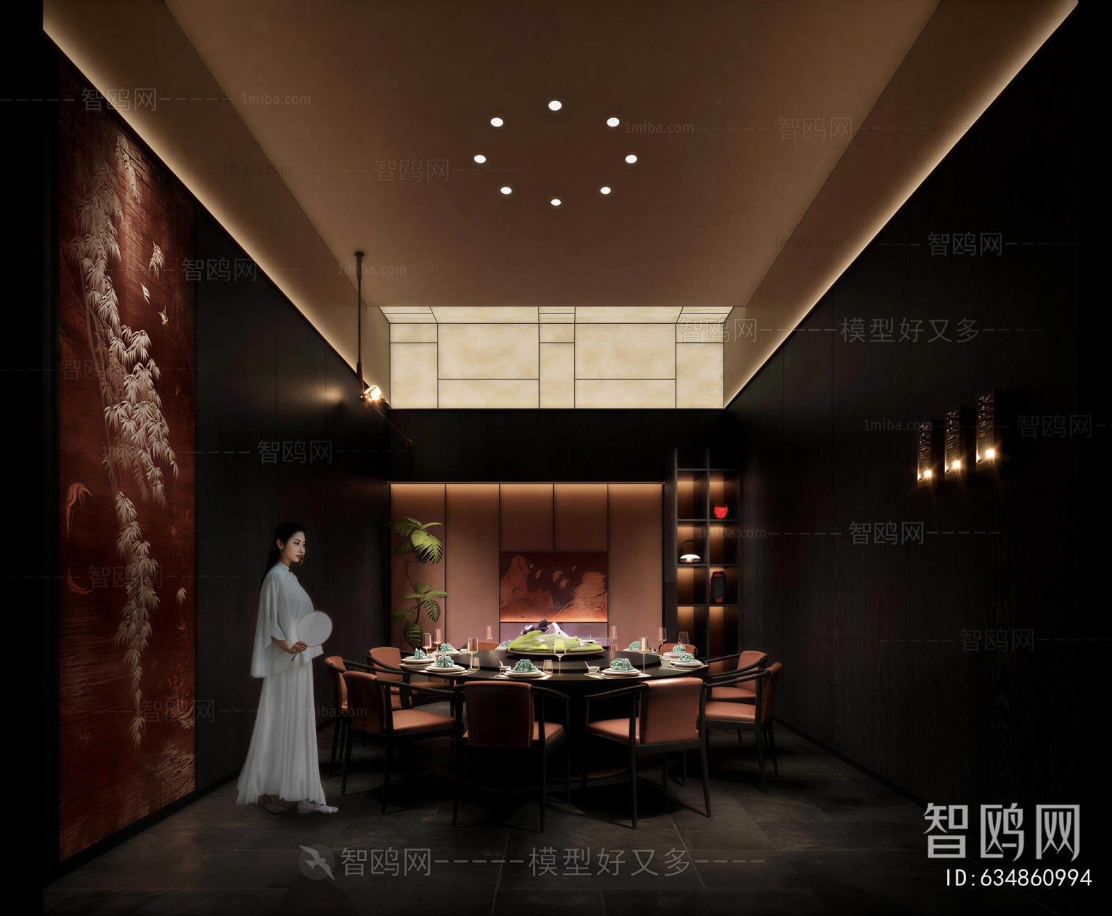 New Chinese Style Restaurant Box