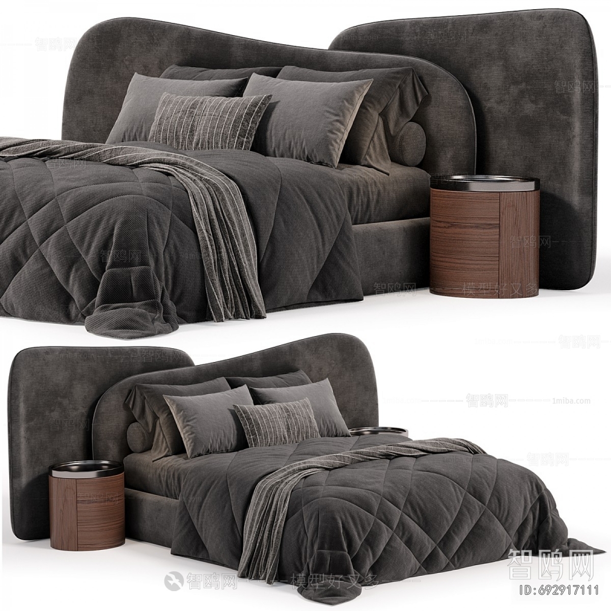 Modern Double Bed