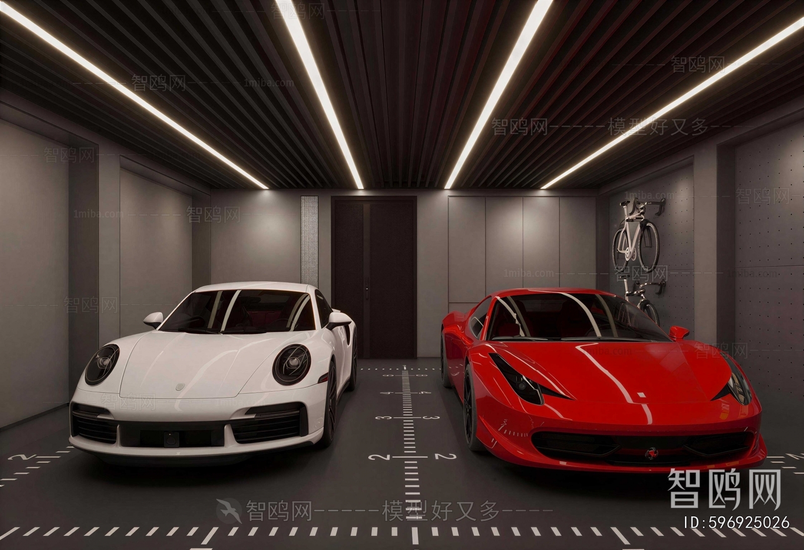 Modern Underground Garage