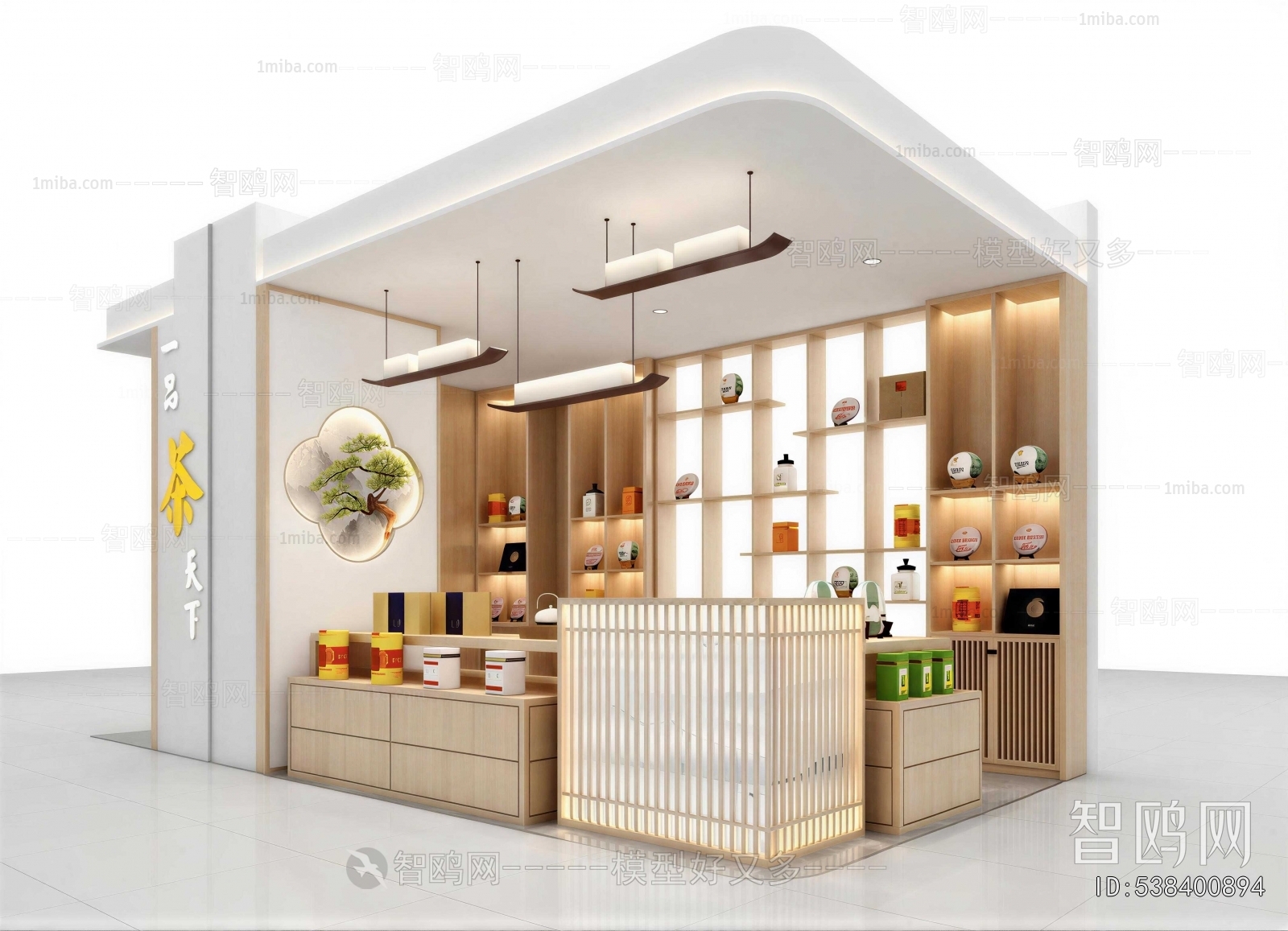 New Chinese Style Exhibition Hall