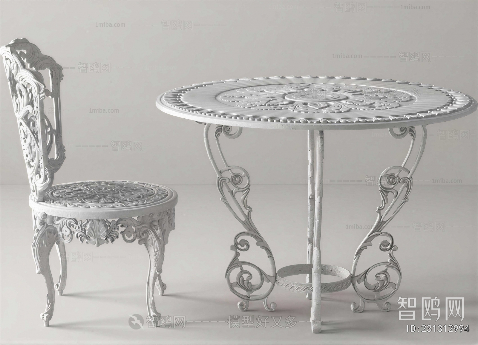 European Style Leisure Table And Chair
