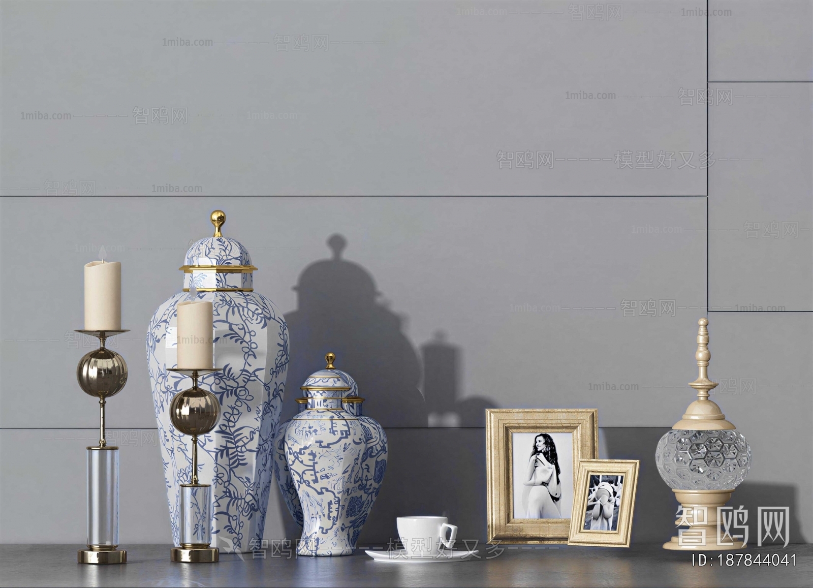 New Chinese Style Decorative Set