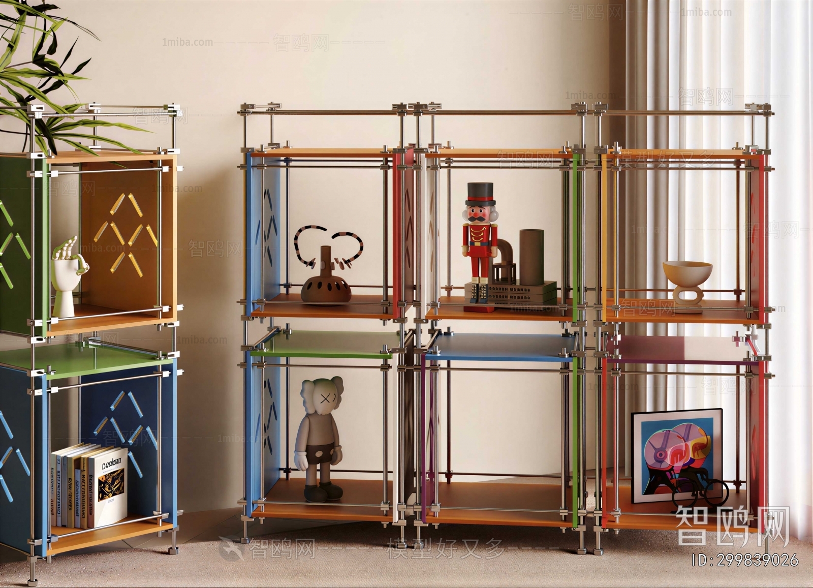 Retro Style Shelving
