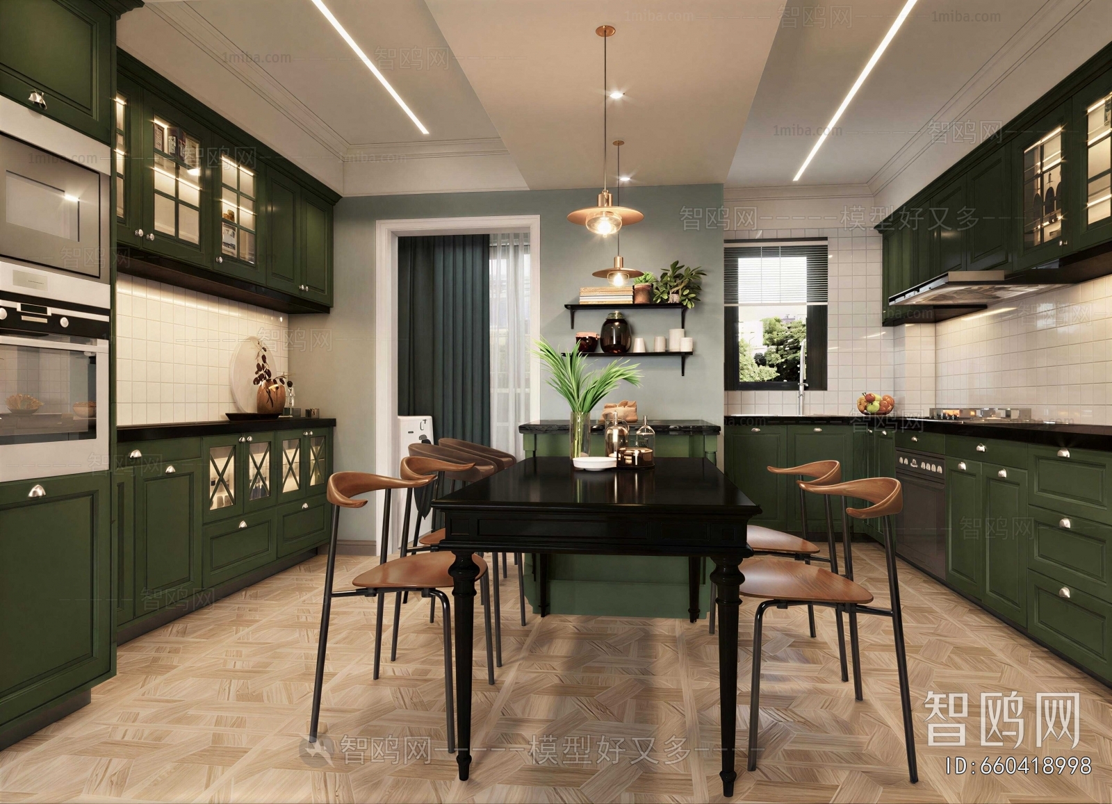 Modern Open Kitchen
