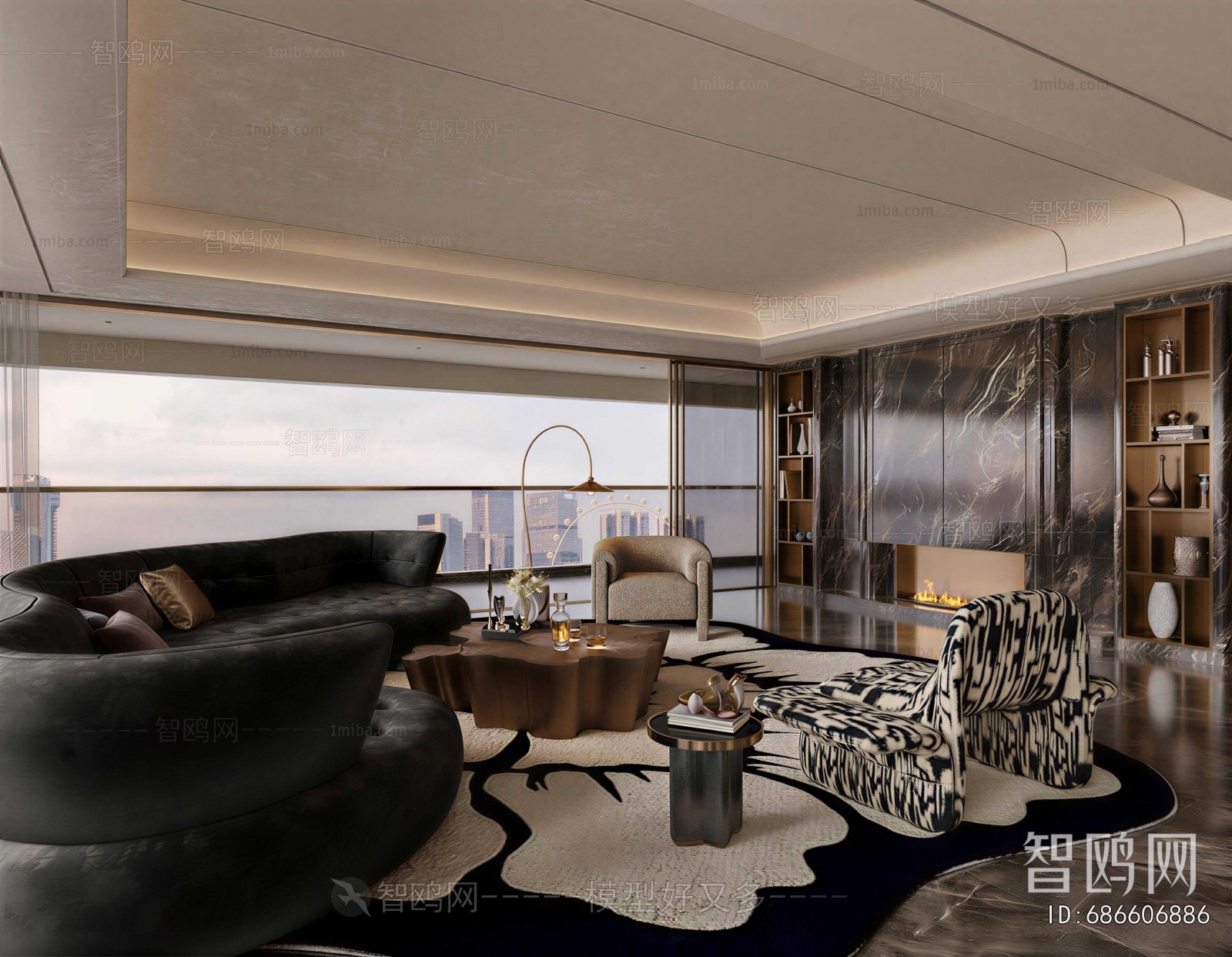 Modern A Living Room