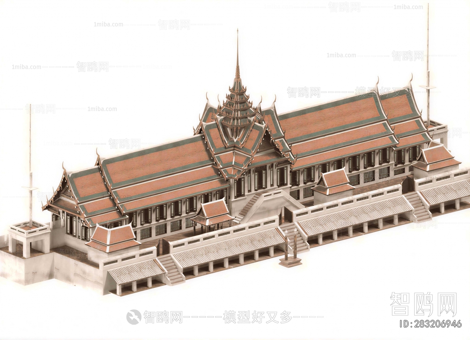 Southeast Asian Style Building Appearance