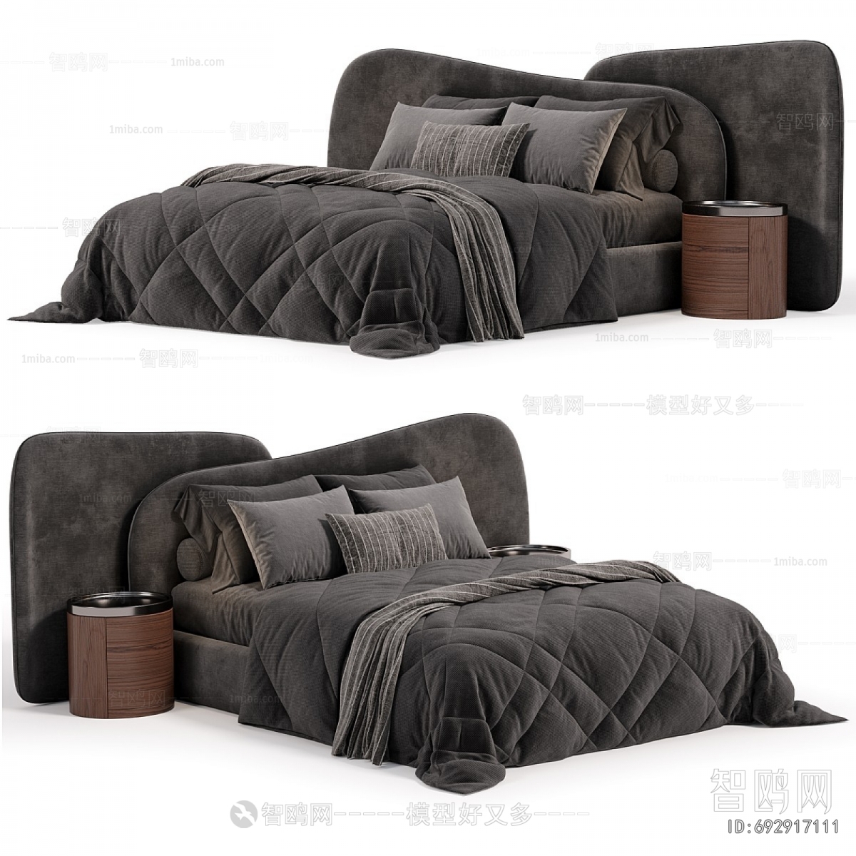 Modern Double Bed