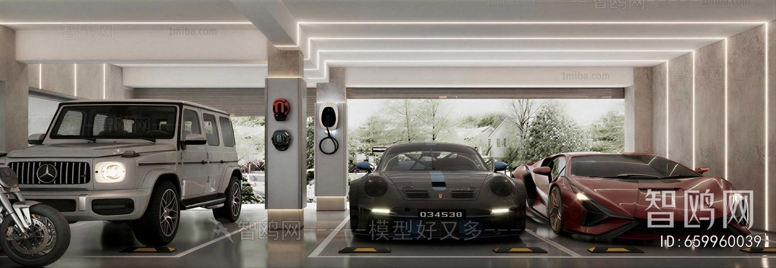 Modern Underground Garage