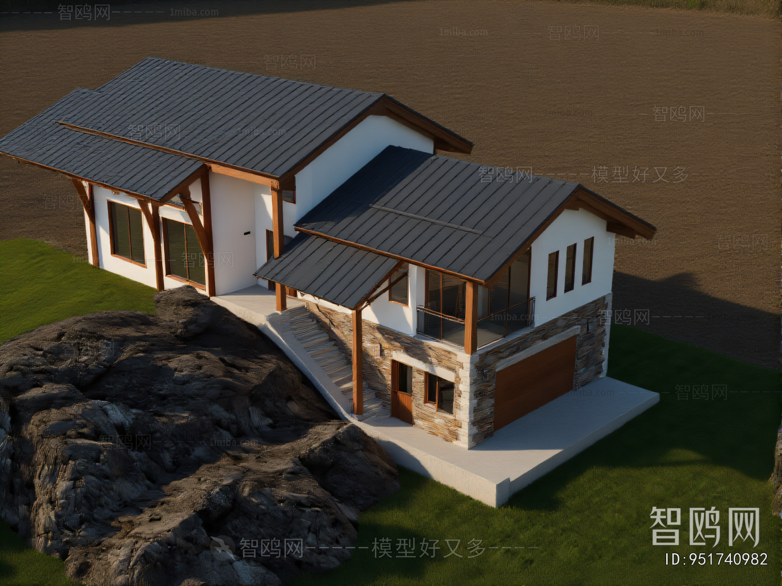 New Chinese Style Residential Building
