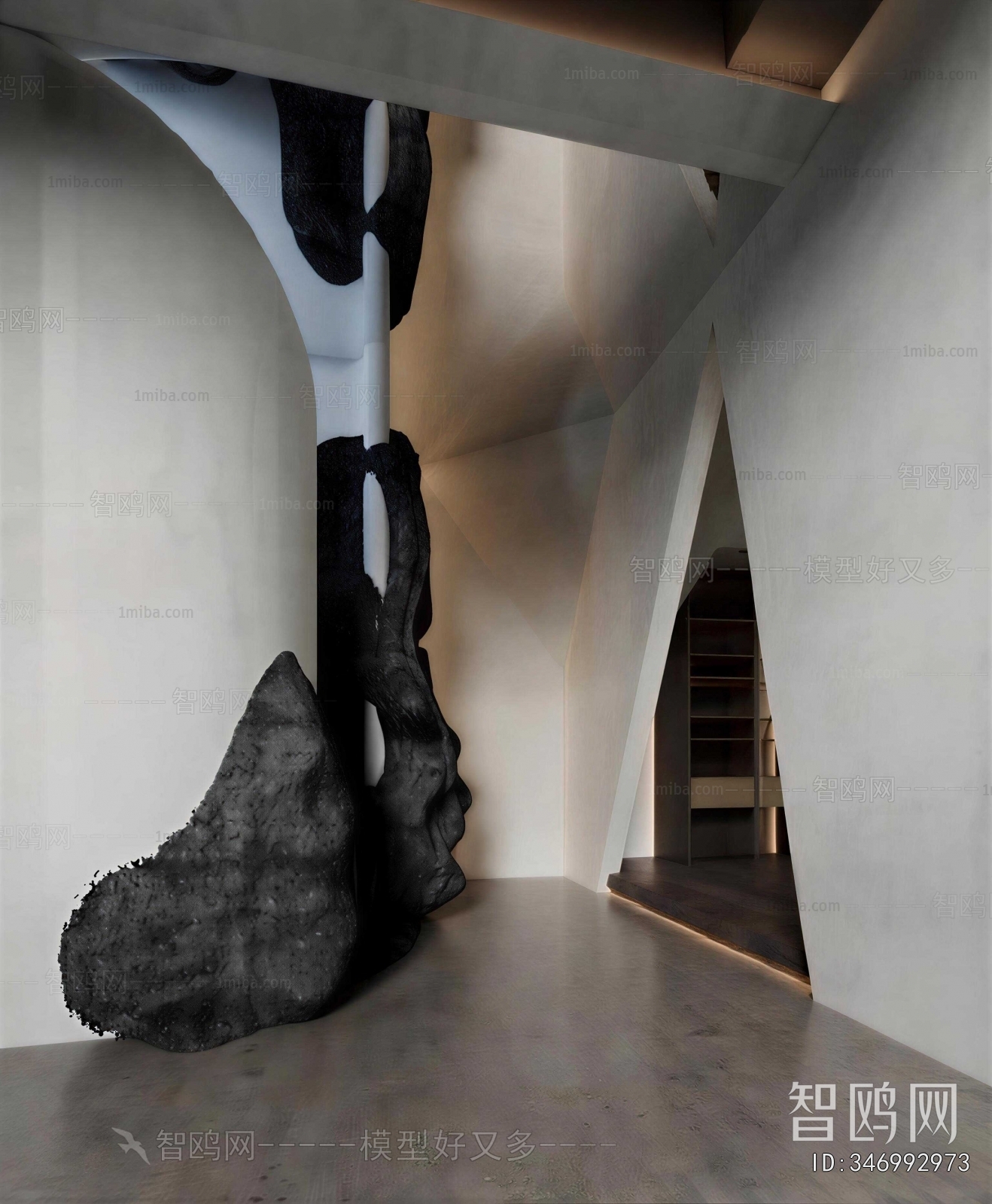 Modern Office Aisle