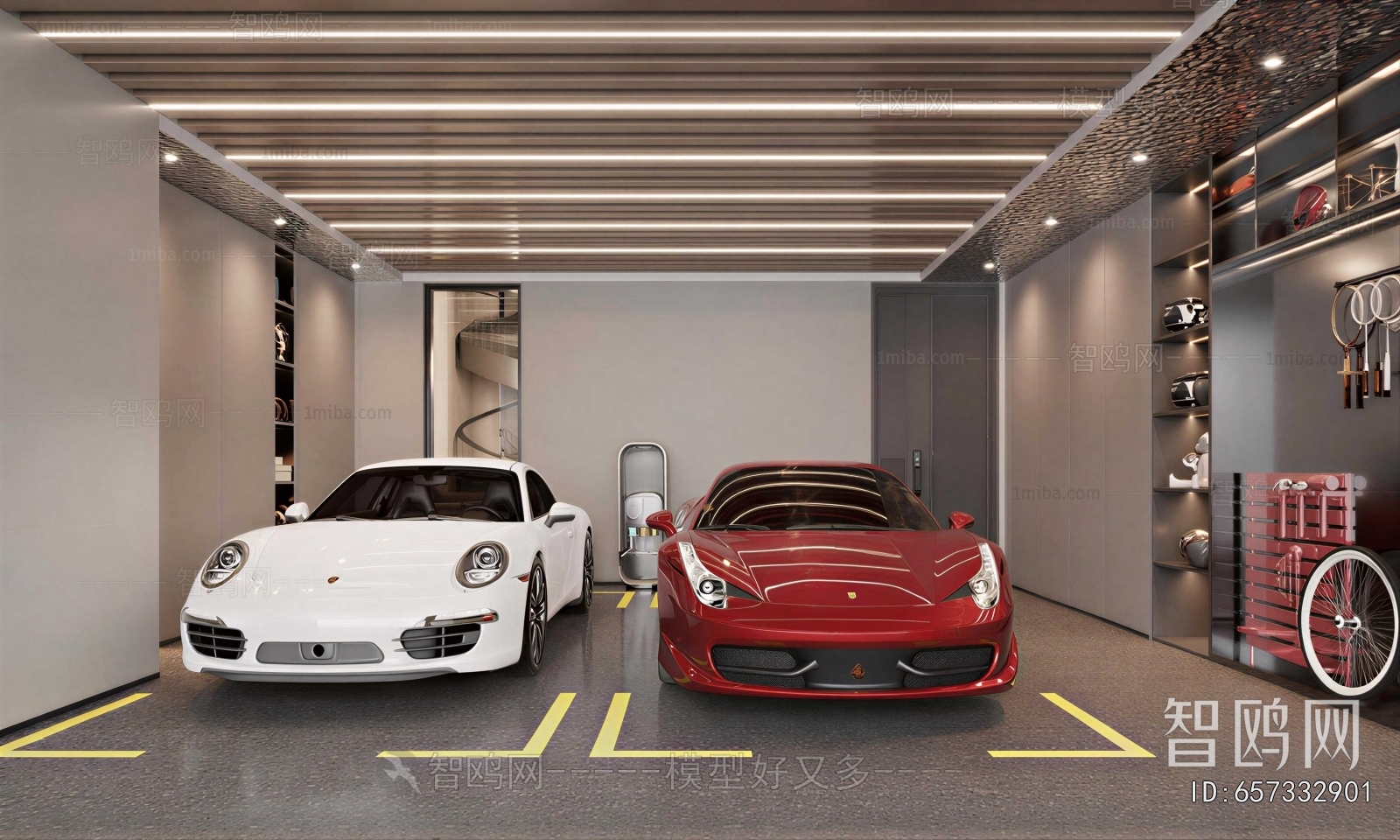 Modern Underground Garage