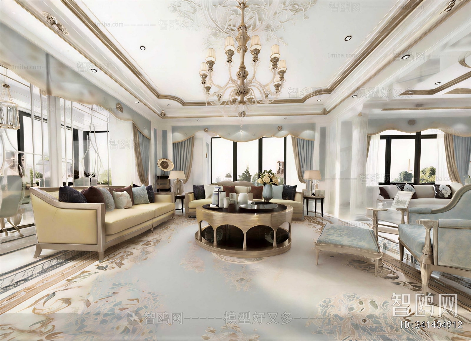 European Style A Living Room