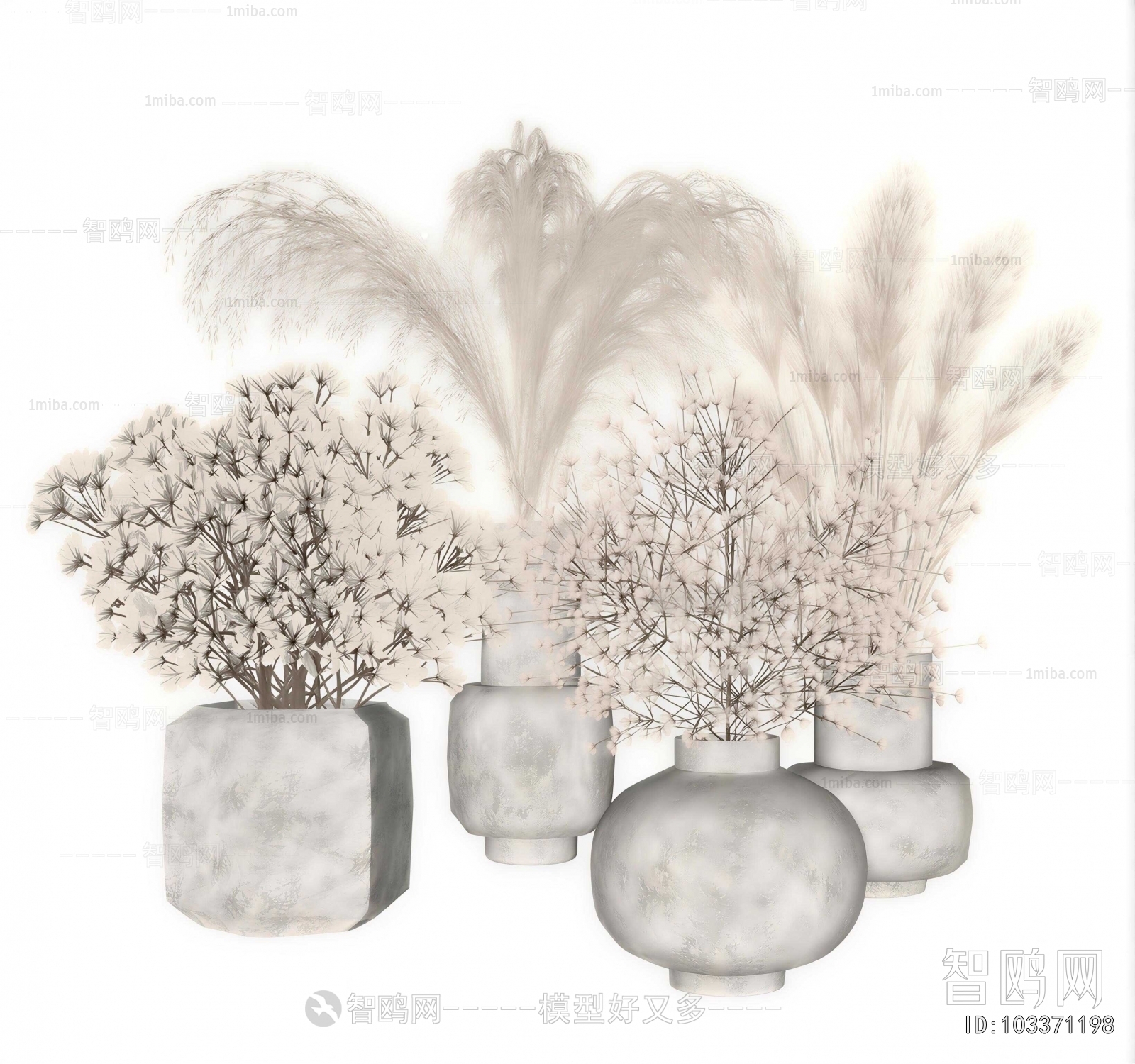 Wabi-sabi Style Dried Branch