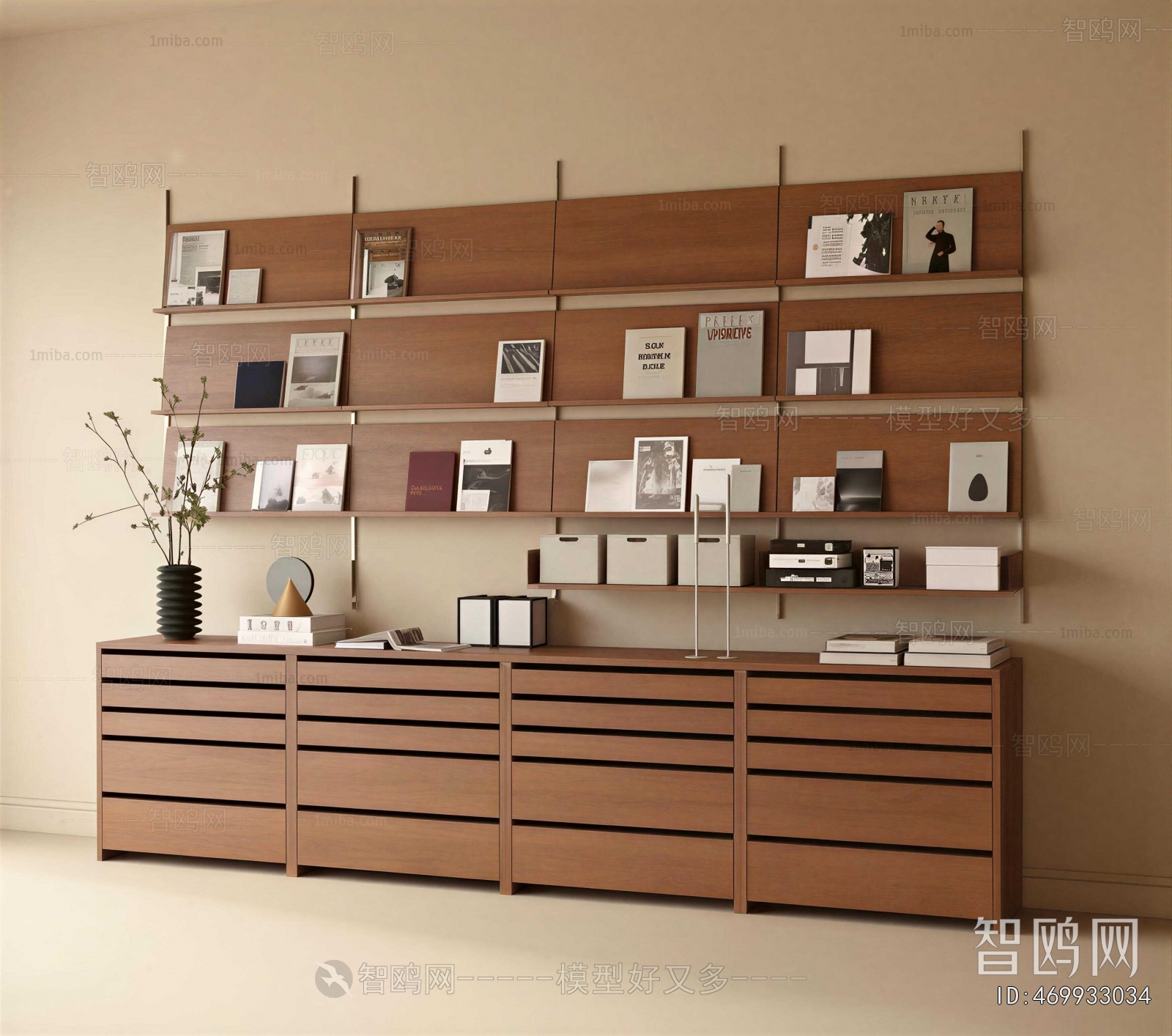 Modern Bookshelf