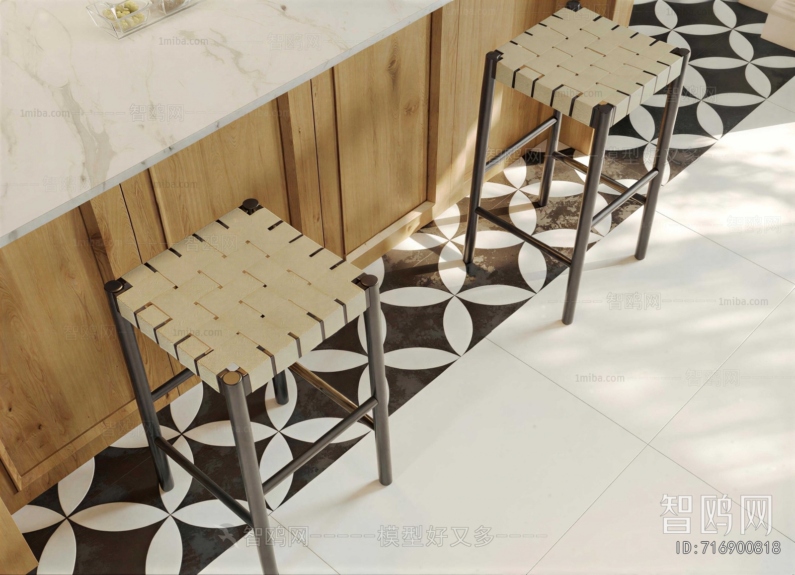 French Style Bar Stool