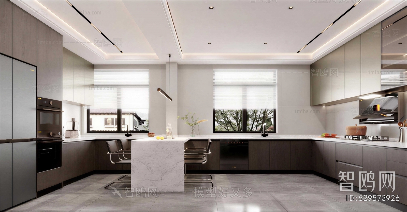 Modern The Kitchen