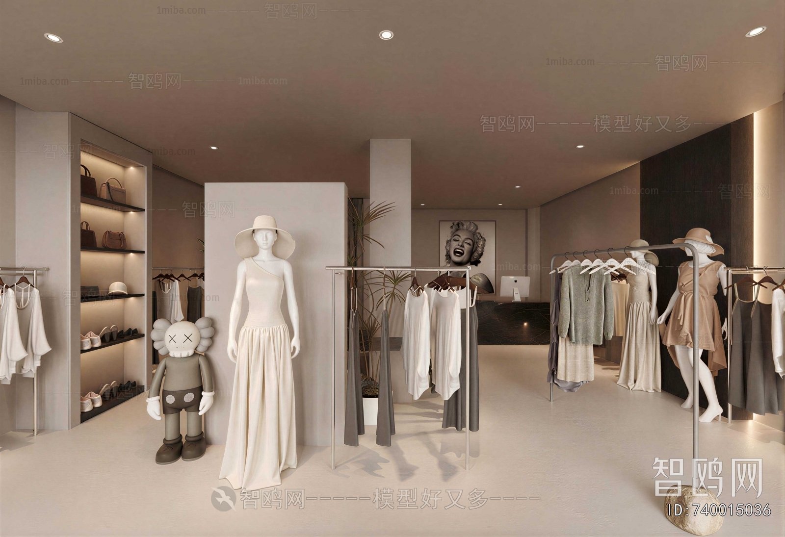Modern Clothing Store