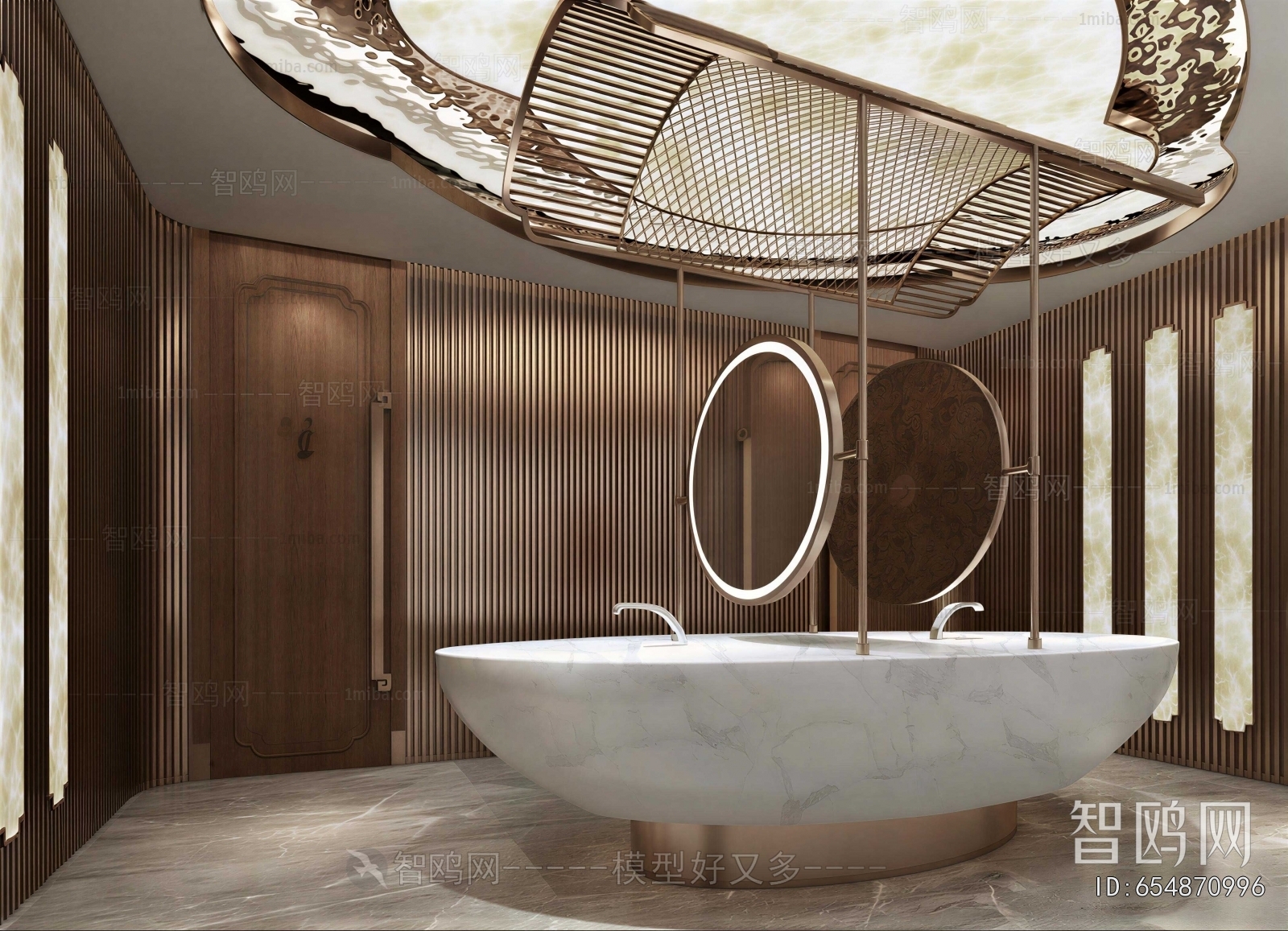 New Chinese Style Public Toilet