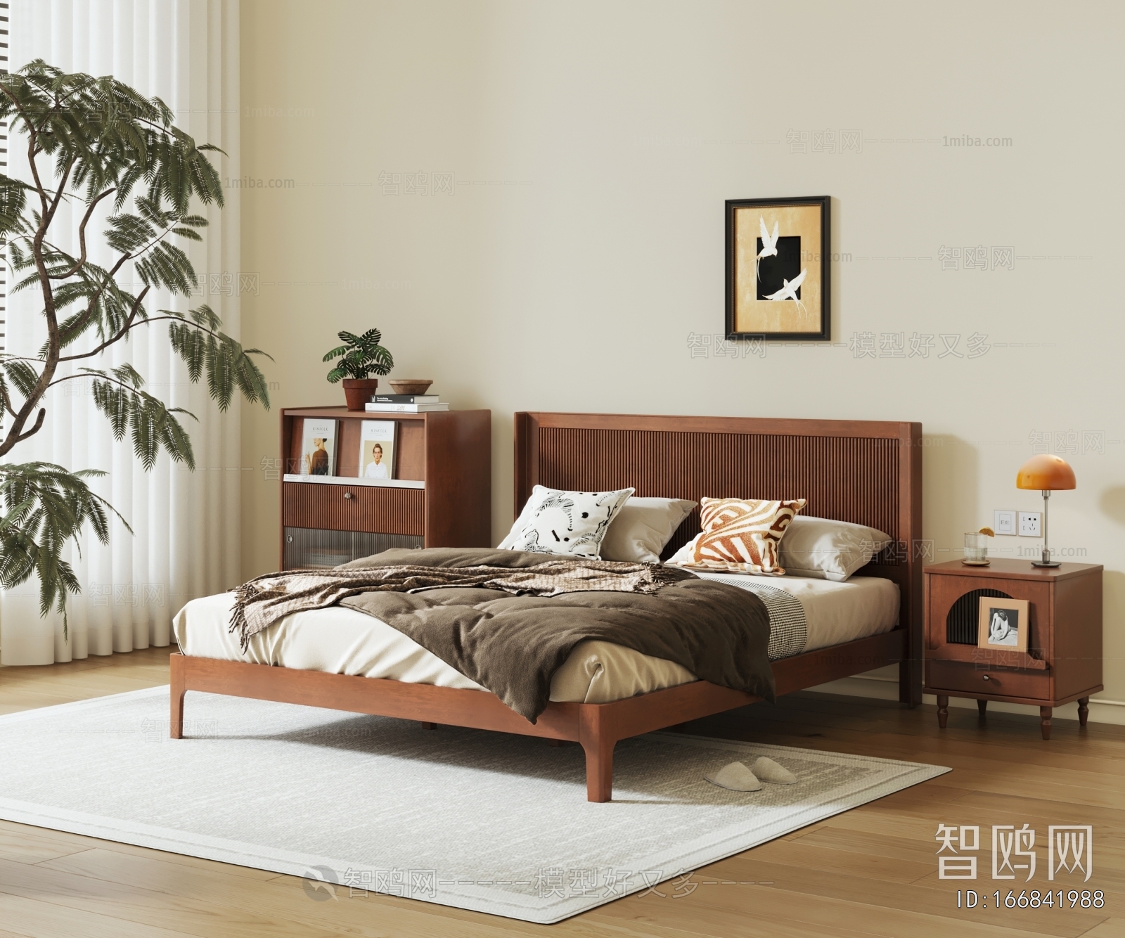 French Style Double Bed