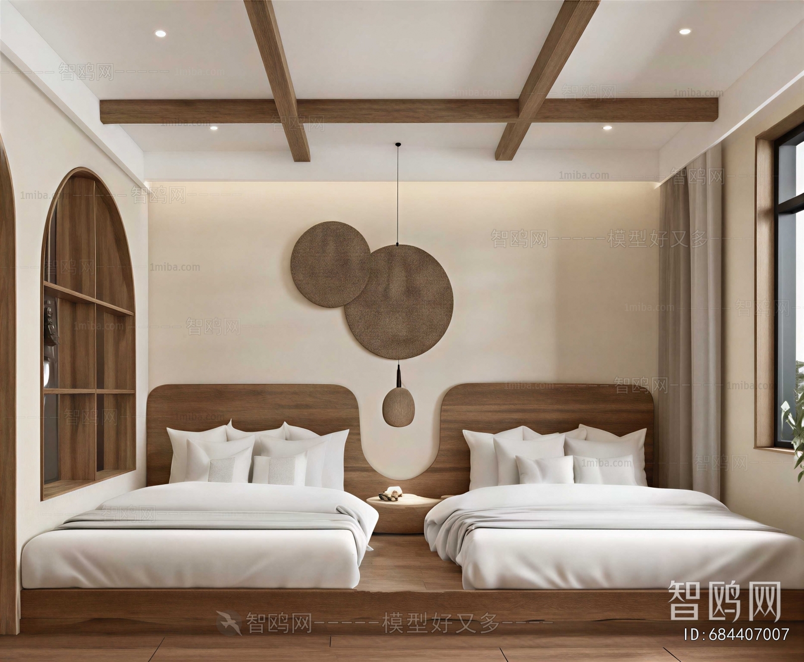 Wabi-sabi Style Residential Hostel