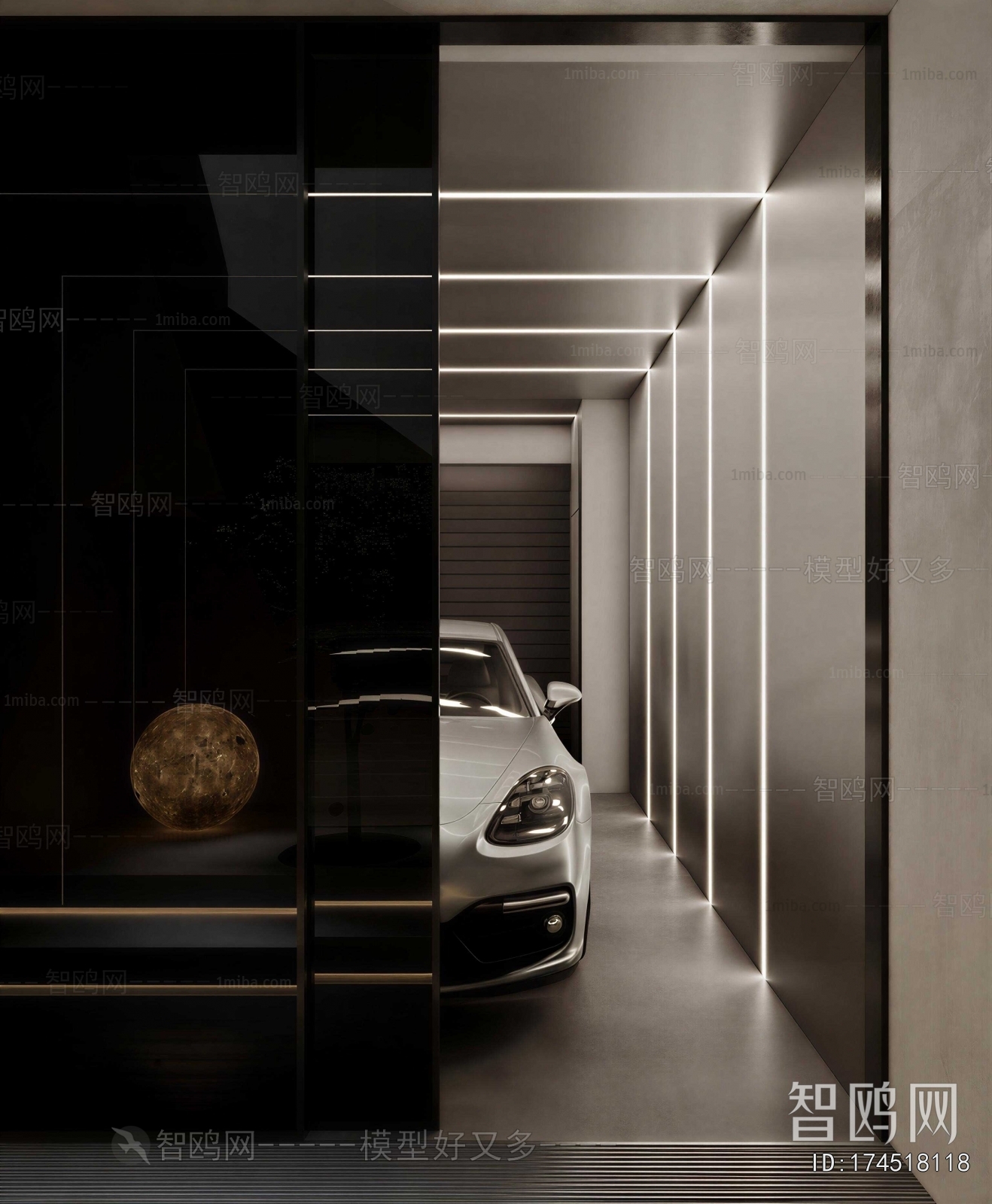 Modern Underground Garage