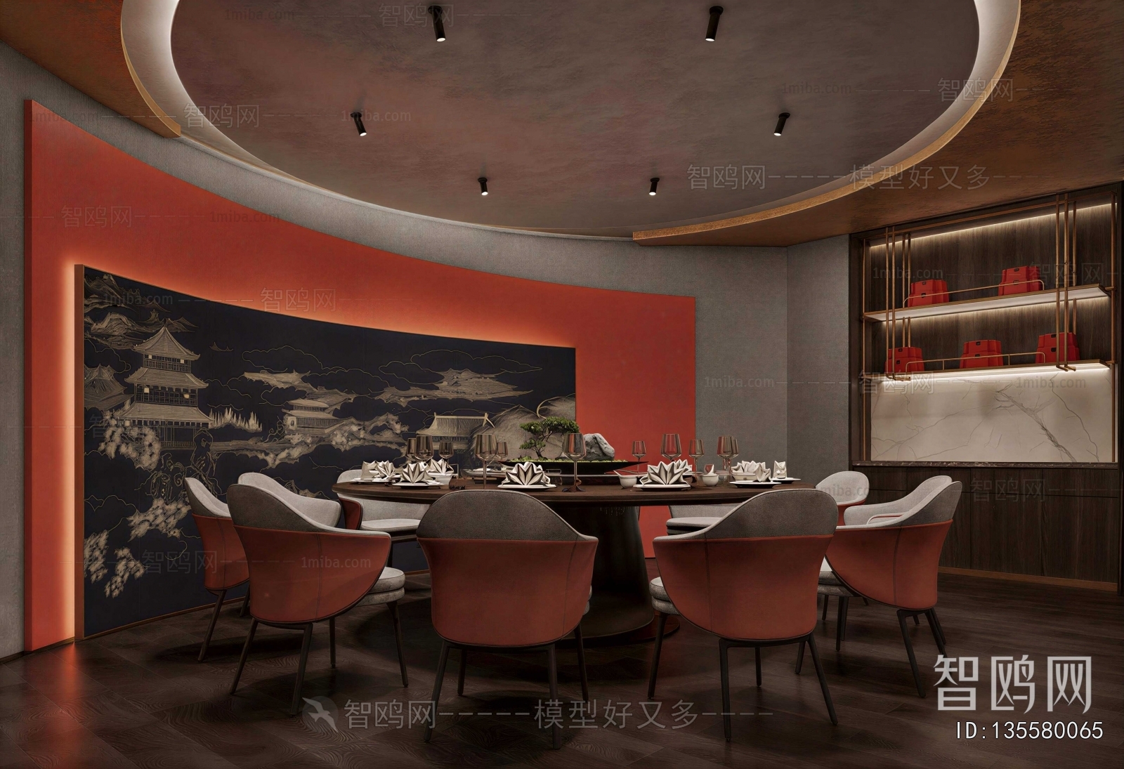 New Chinese Style Restaurant Box