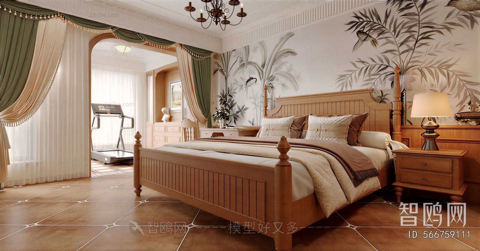 American Style Bedroom