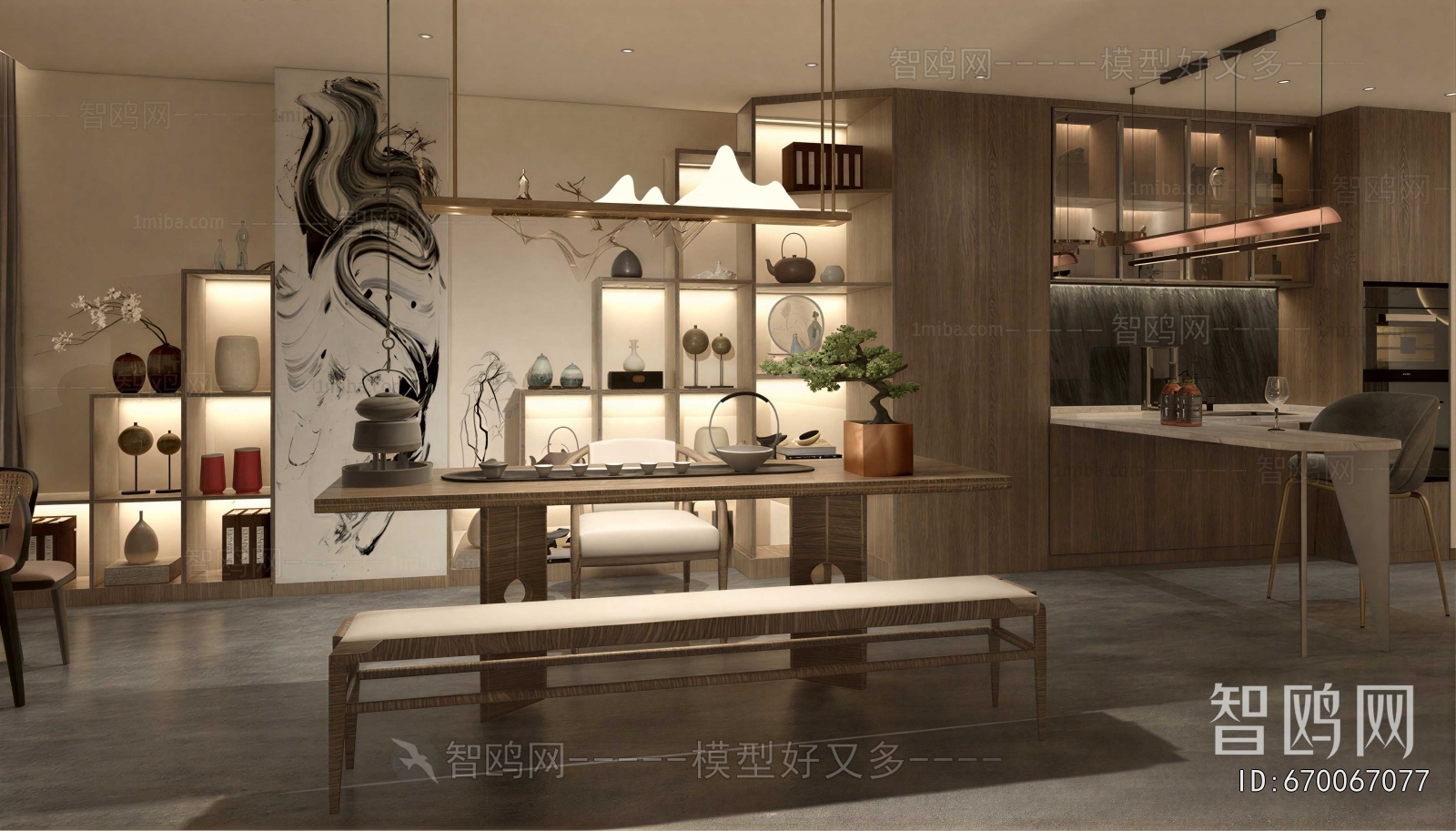 New Chinese Style Tea House