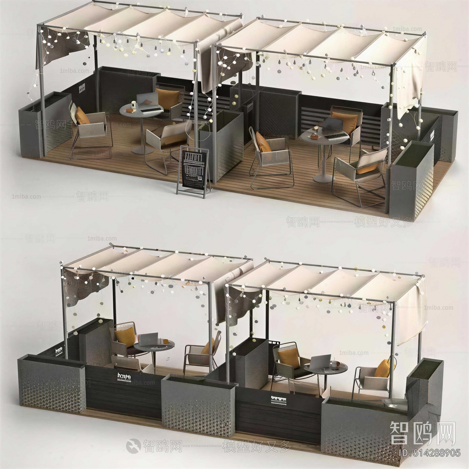 Industrial Style Outdoor Tables And Chairs