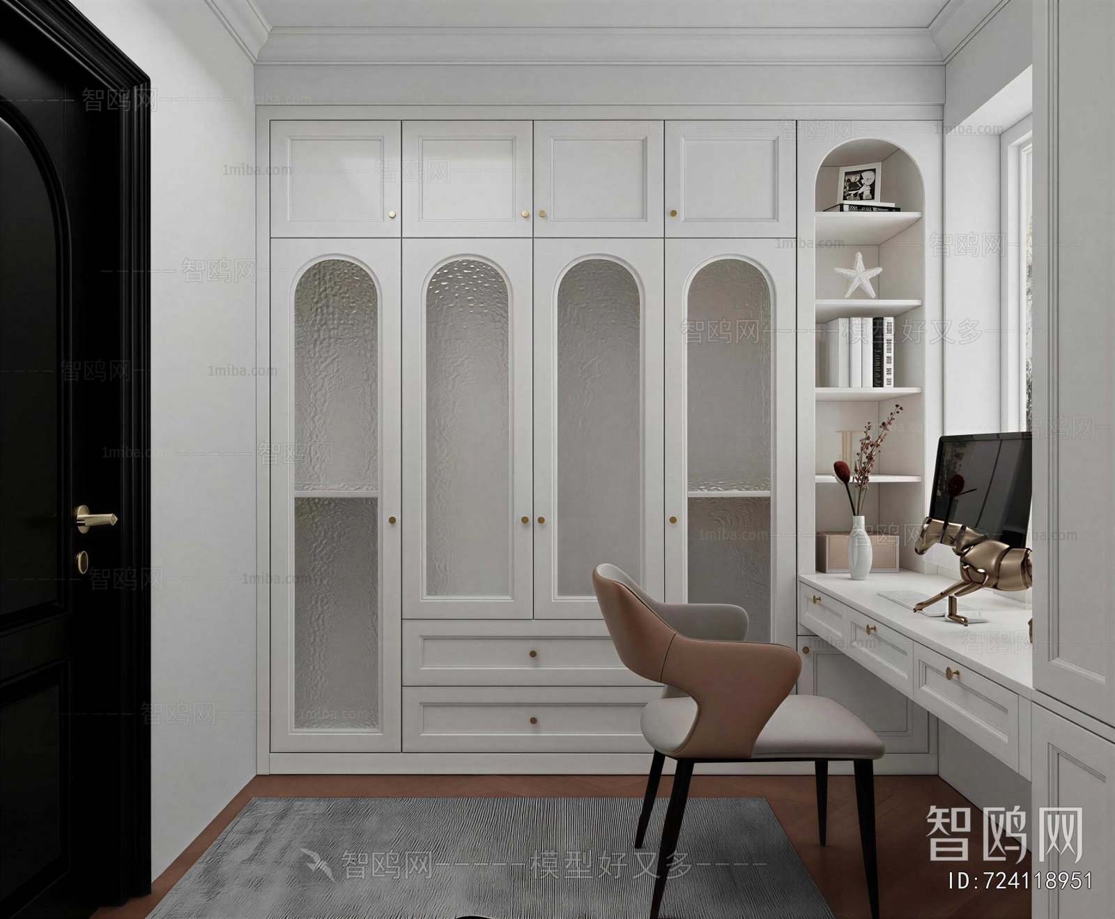 French Style Study Space
