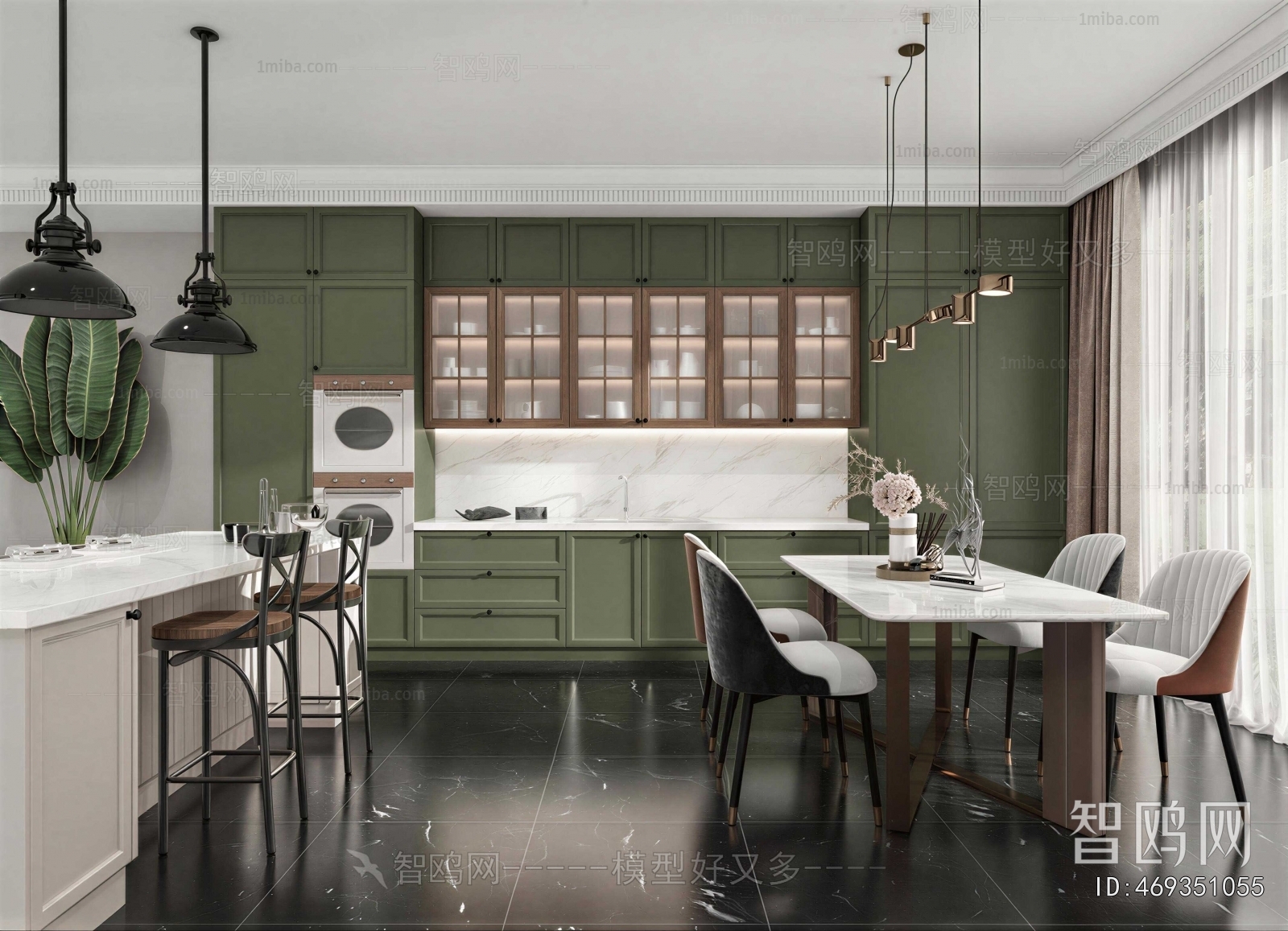 American Style Dining Room