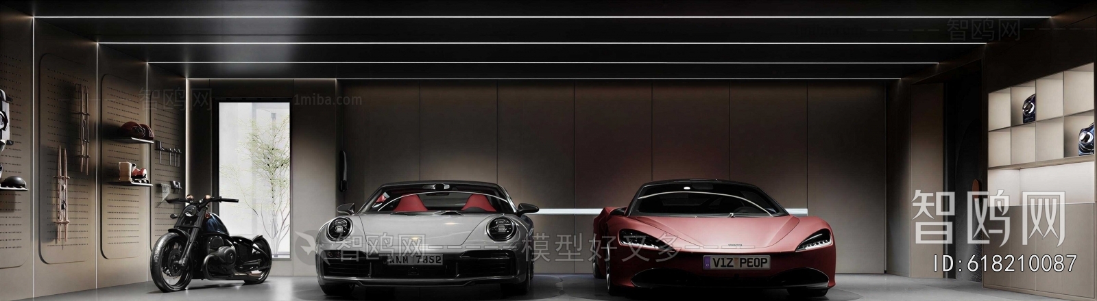 Modern Underground Garage